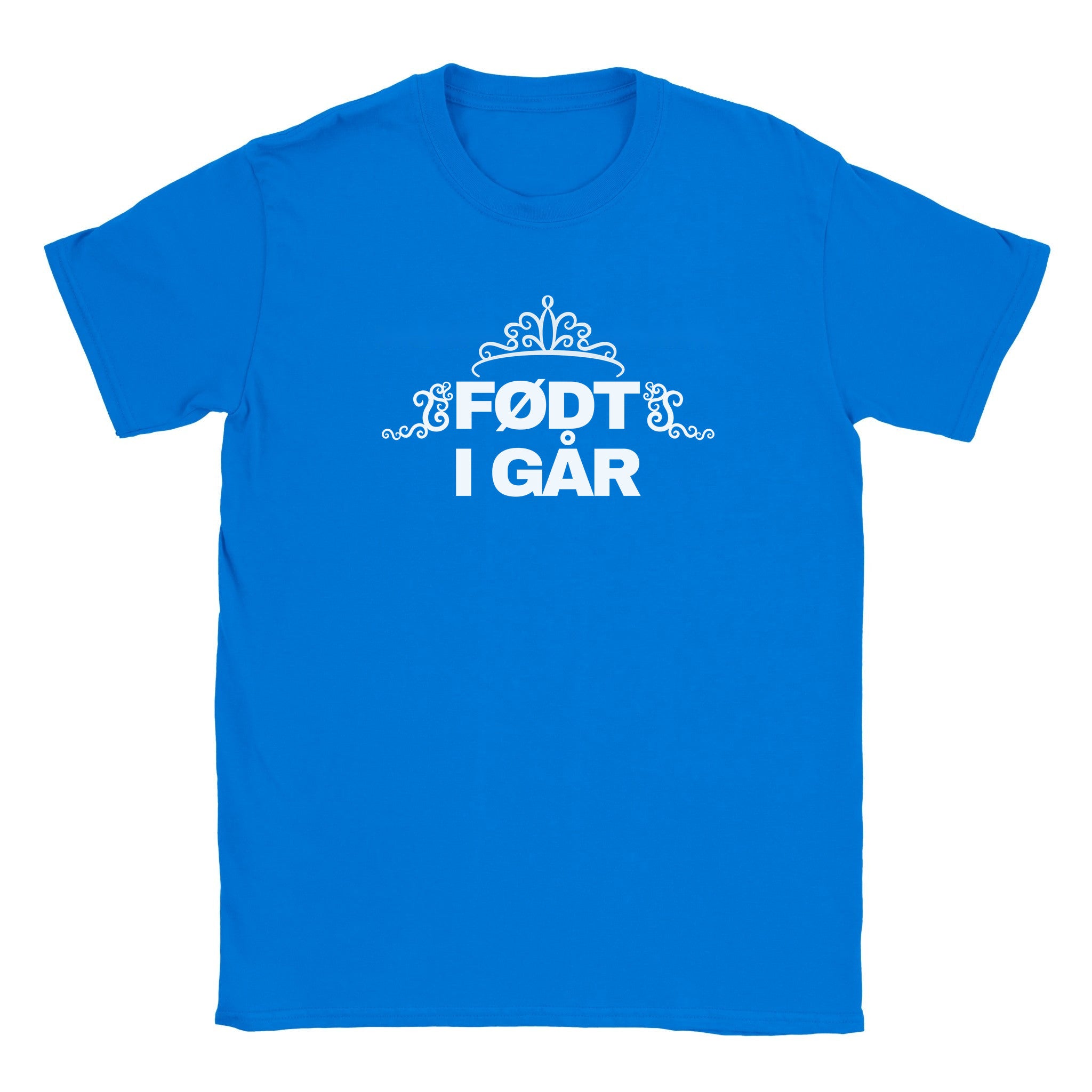Født i går - Baby tee – Royal