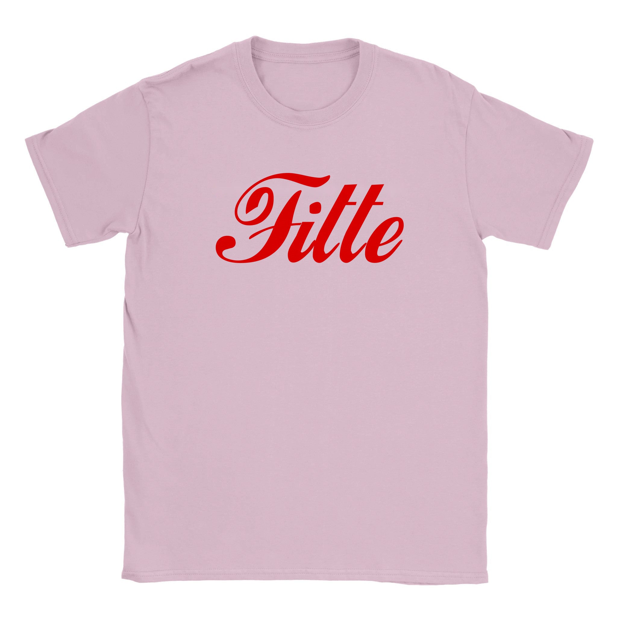 Fitte (design 2) - Baby tee – Light Pink