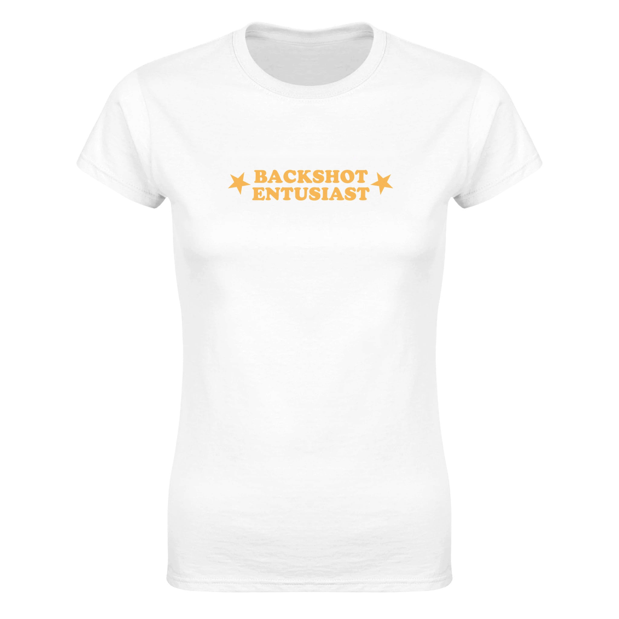 Backshot entusiast - Dame t-skjorte – White