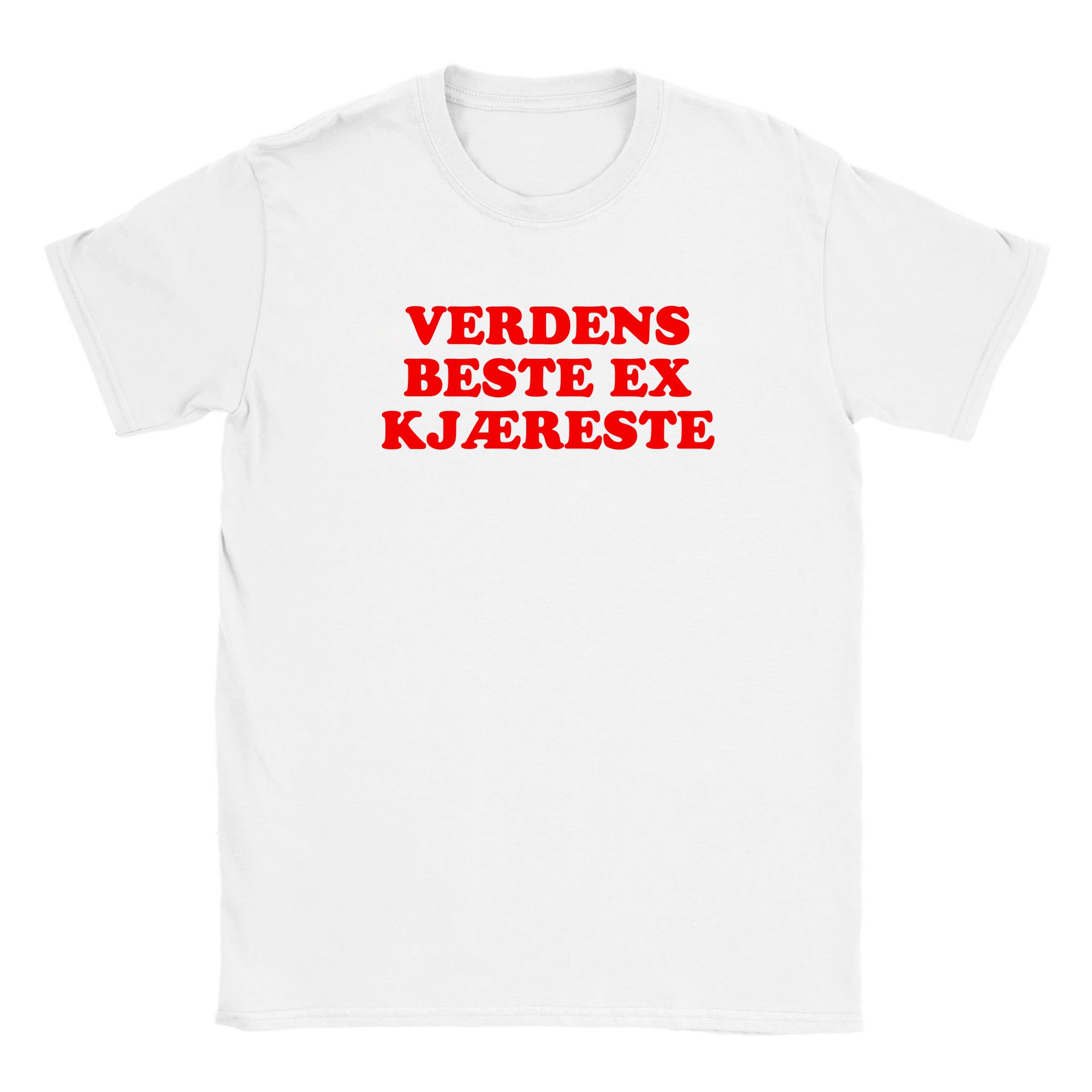 Verdens beste ex kjæreste - Baby tee – White