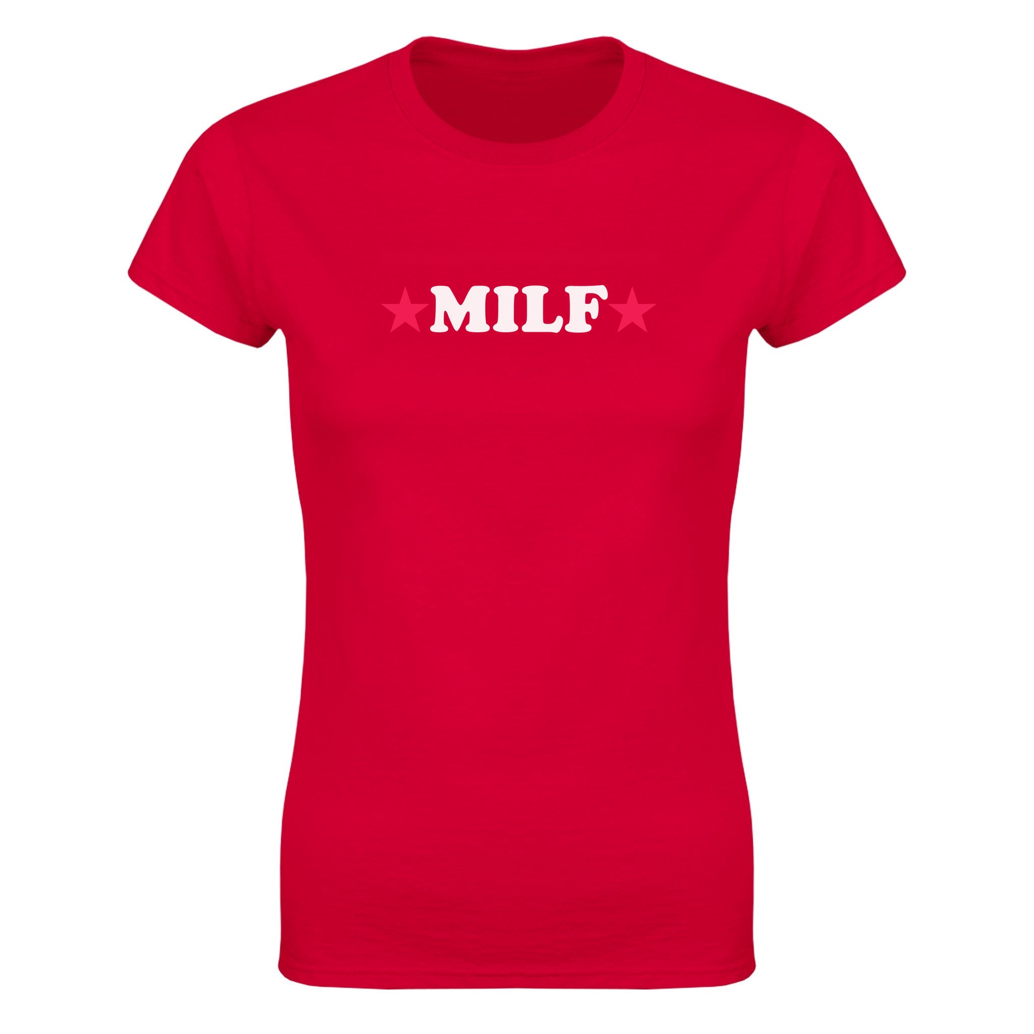 MILF - Dame t-skjorte – Red