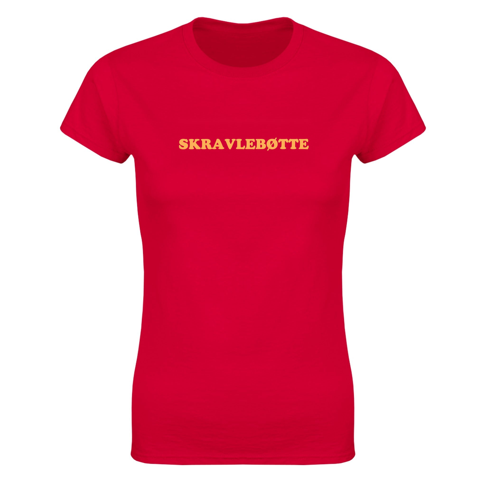 Skravlebøtte - Dame t-skjorte – Red