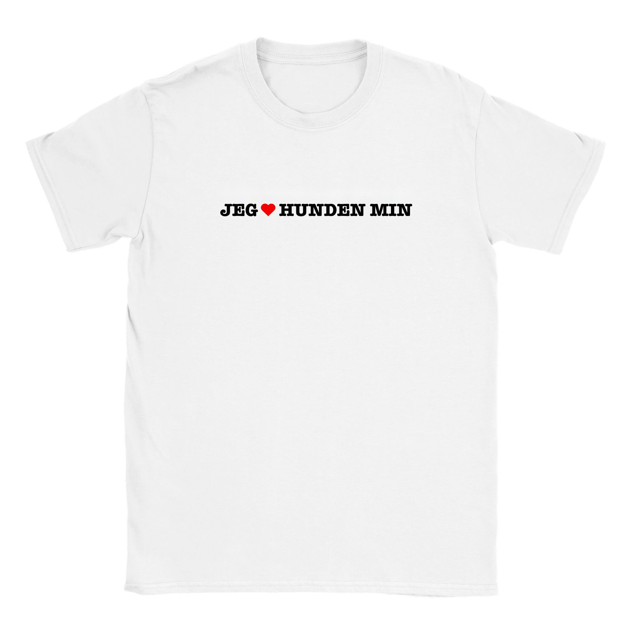 Jeg elsker hunden min - Baby tee – White