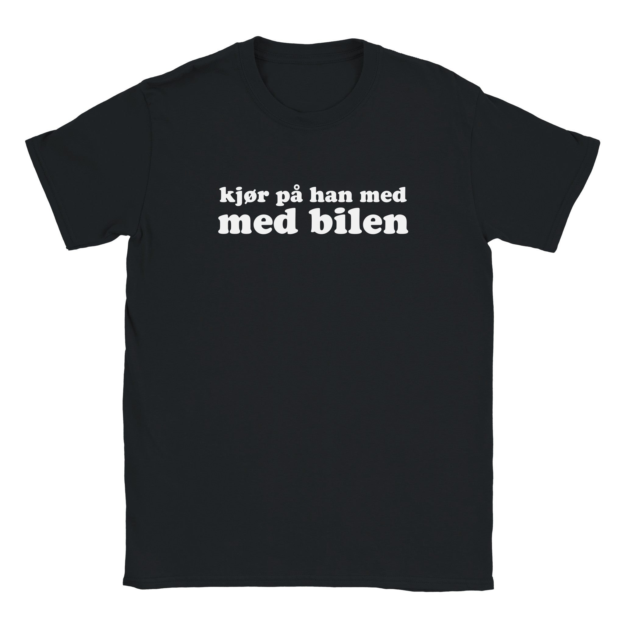 Kjør på han med med bilen - Baby tee – Black