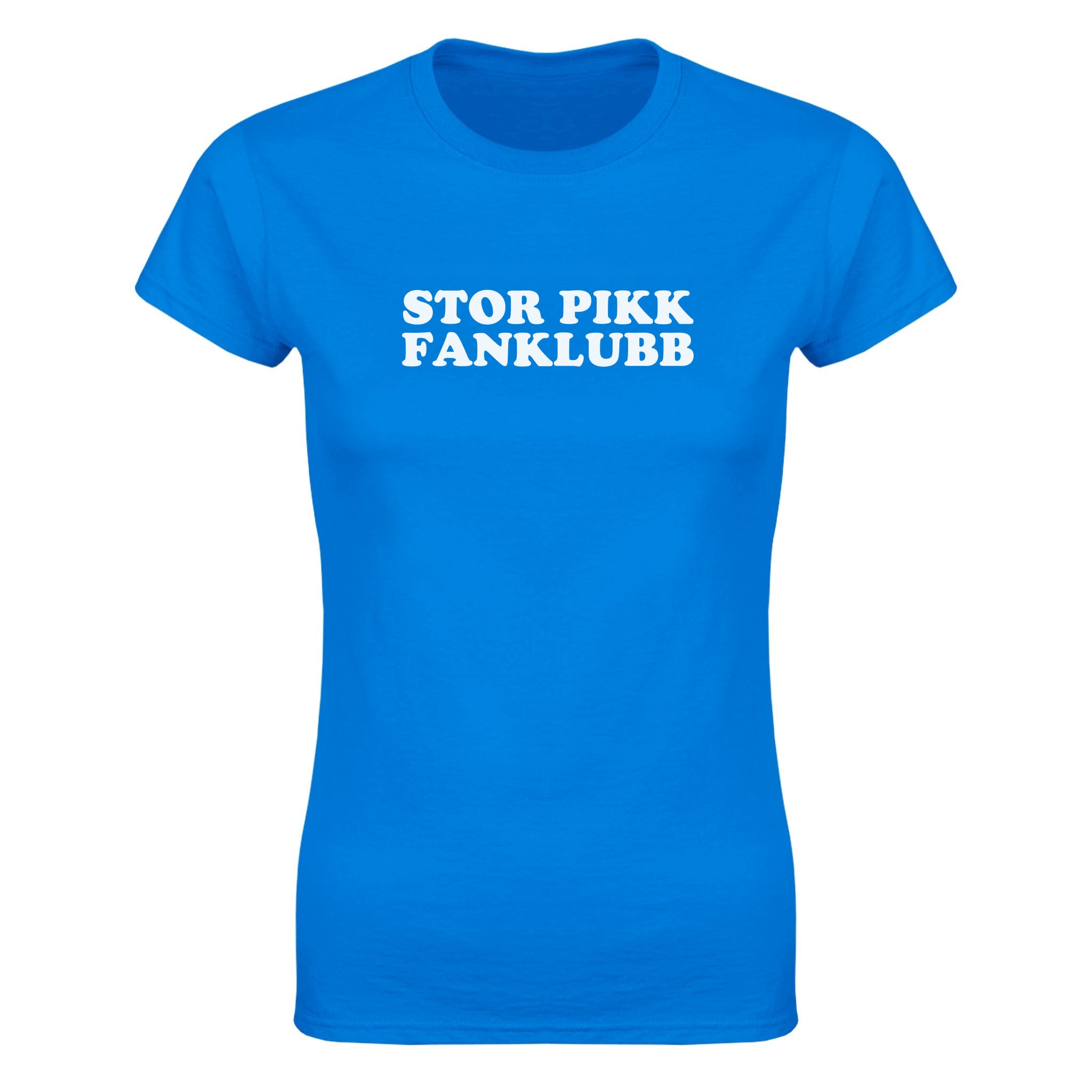 Stor pikk fanklubb - Dame t-skjorte – Royal