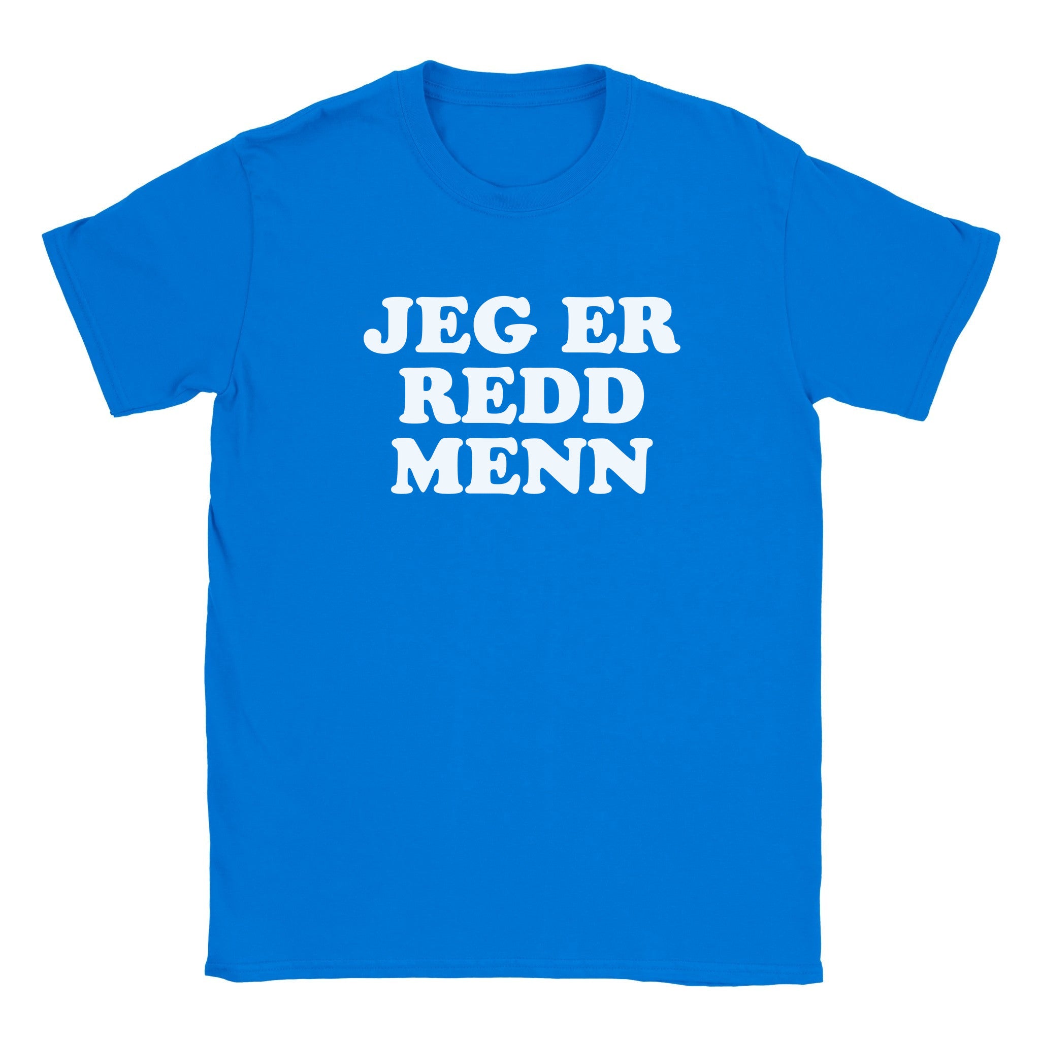 Jeg er redd menn - Baby tee – Royal