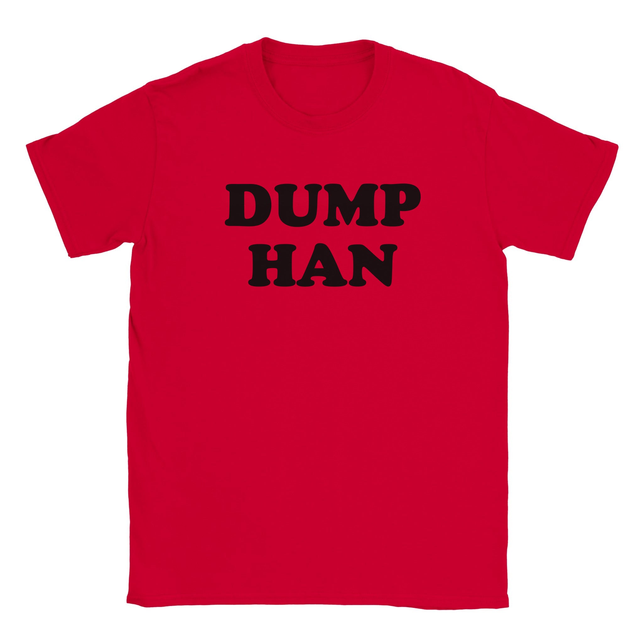 Dump han (design 2) - Baby tee – Red