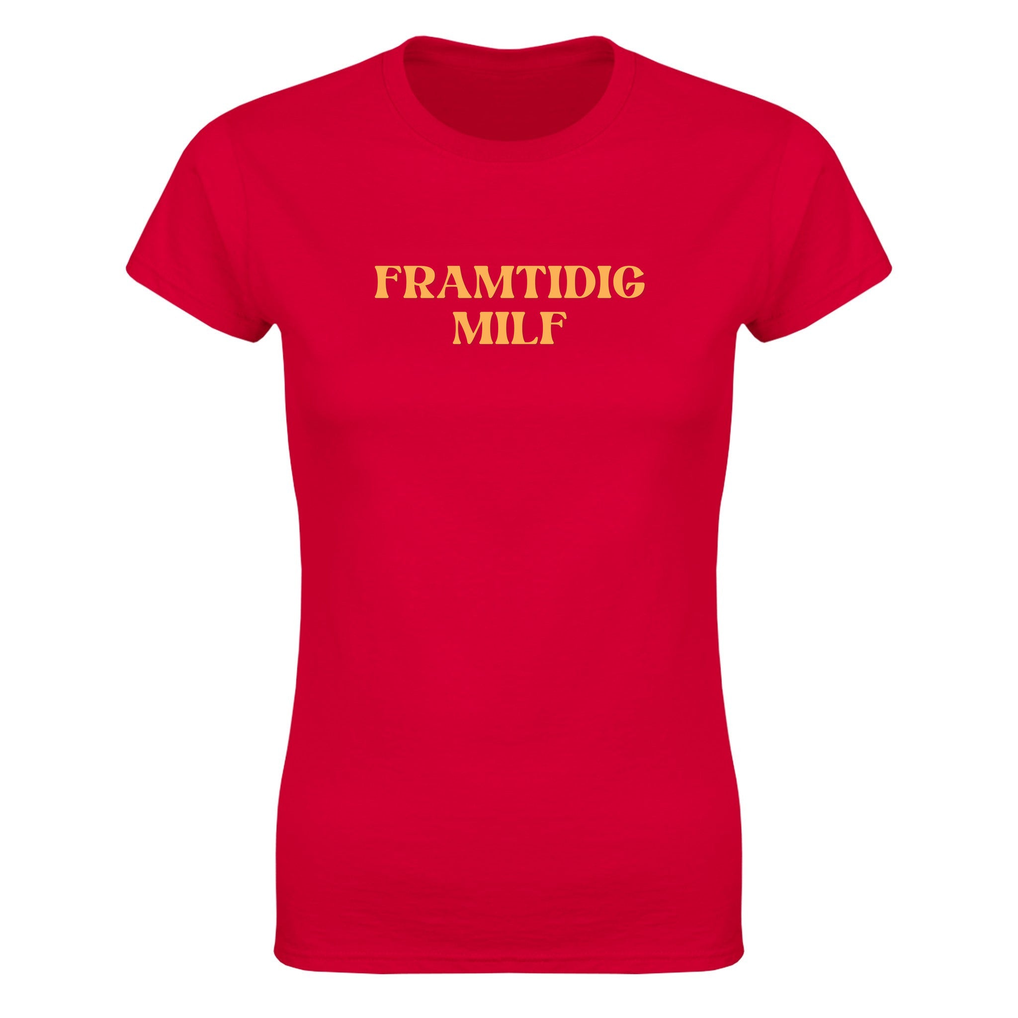 Framtidig MILF - Dame t-skjorte – Red