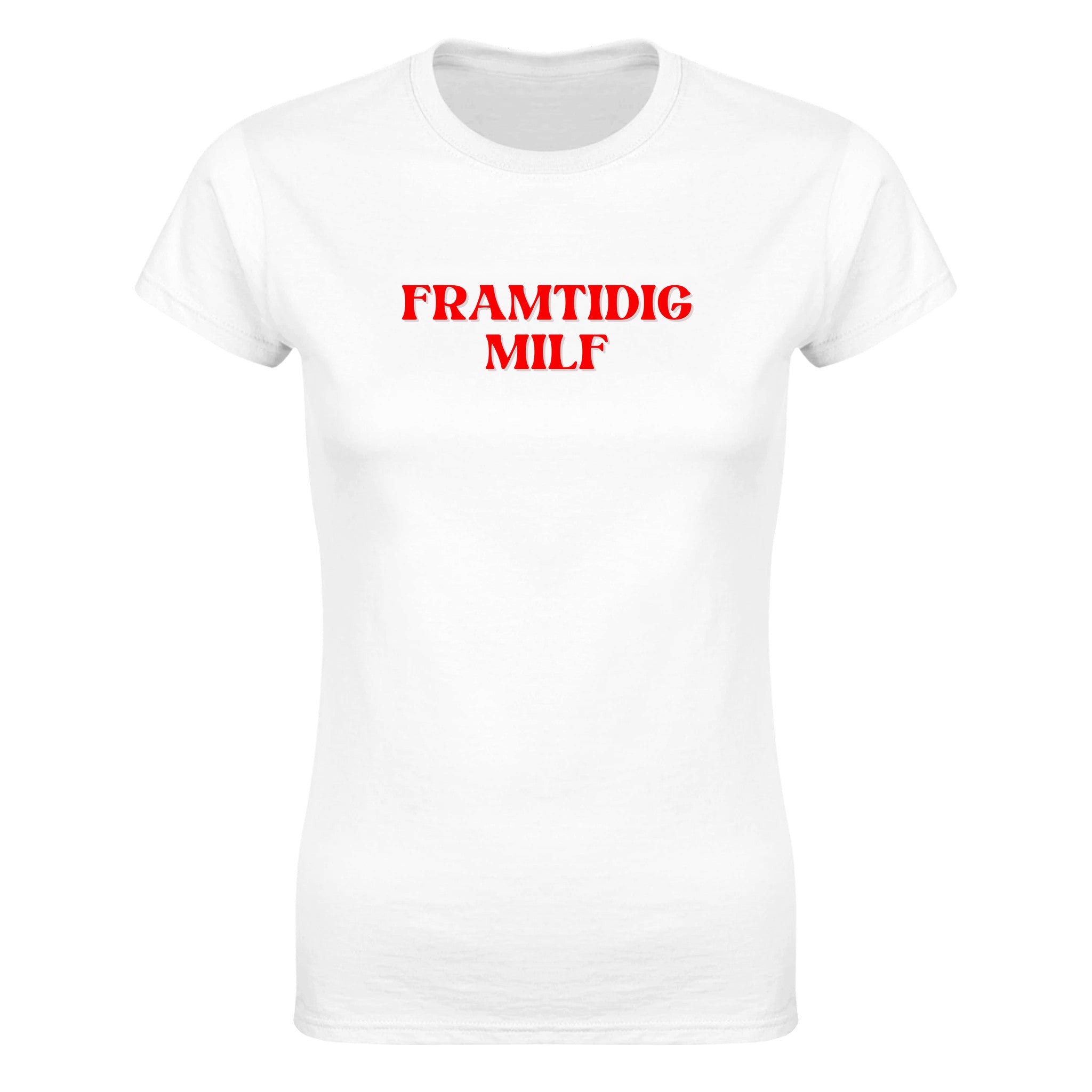 Framtidig MILF - Dame t-skjorte – White
