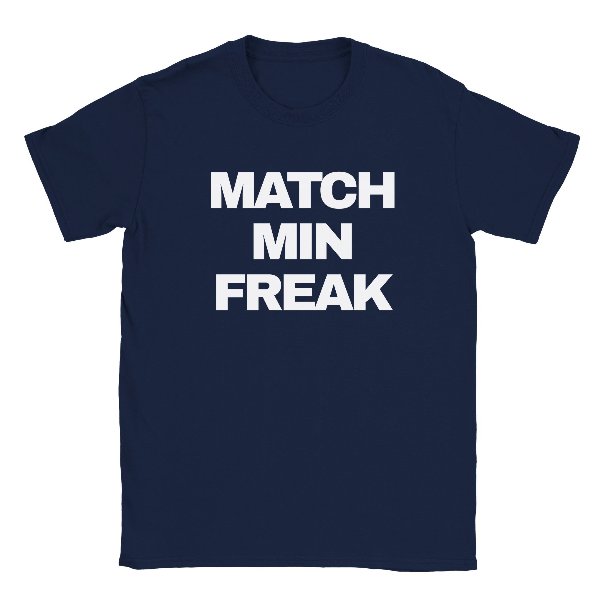 Match min freak - Baby tee – Navy