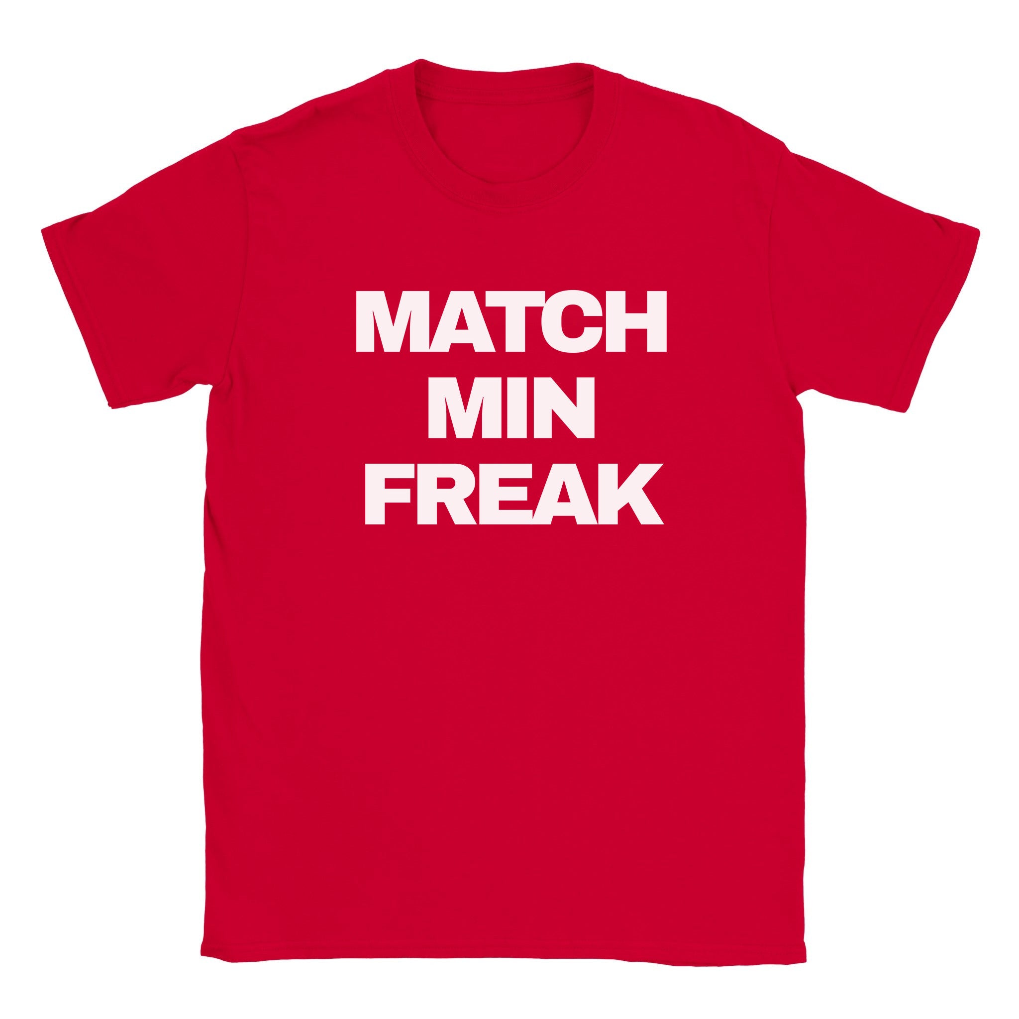 Match min freak - Baby tee – Red