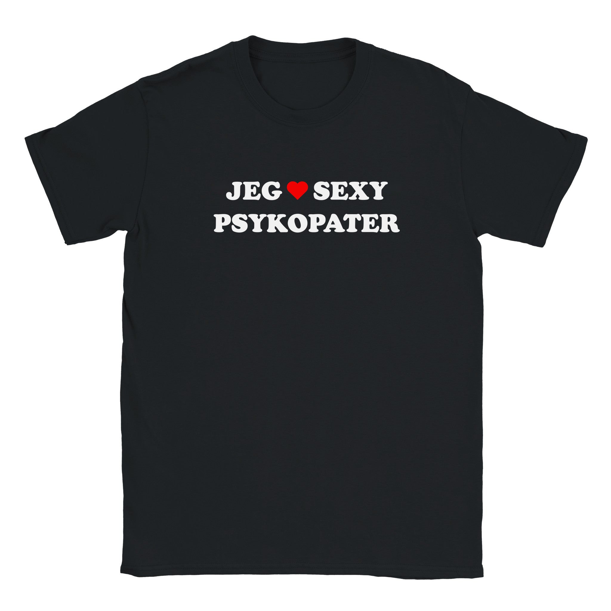 Jeg elsker sexy psykopater - Baby tee – Black