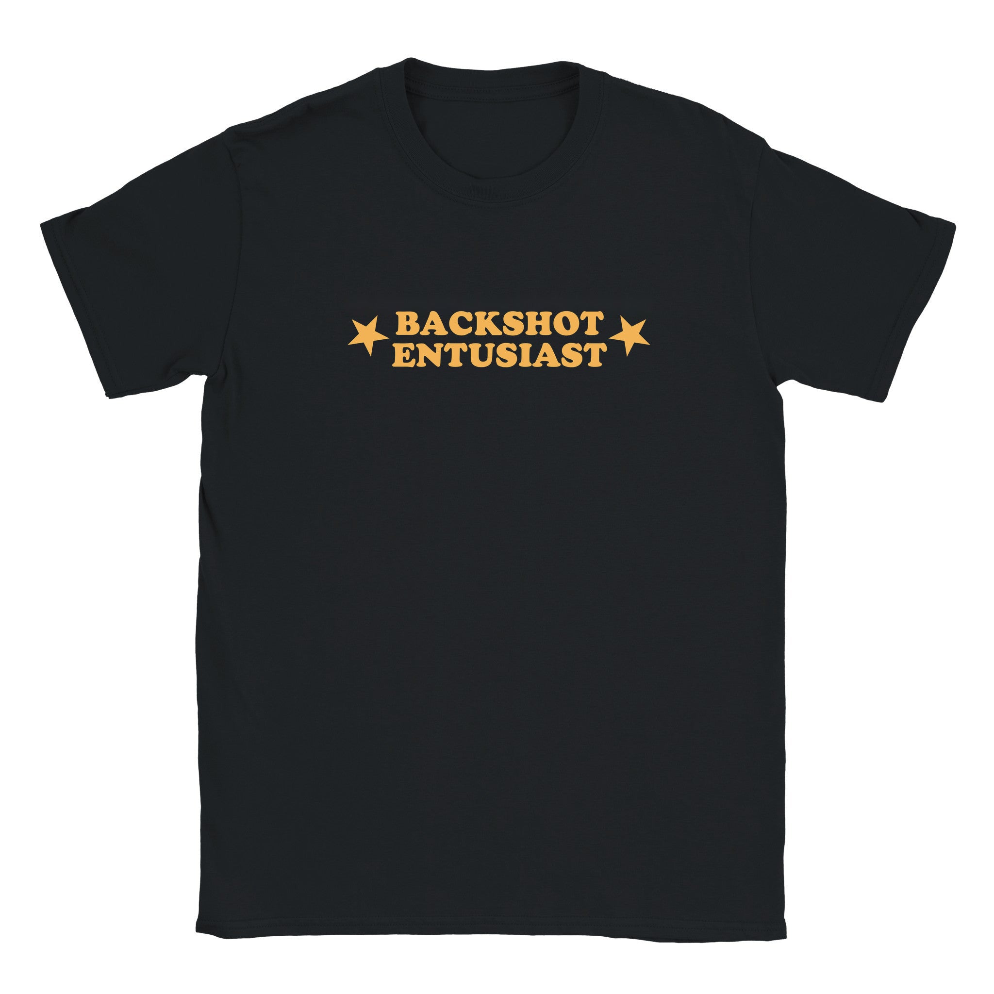 Backshot entusiast - Baby tee – Black