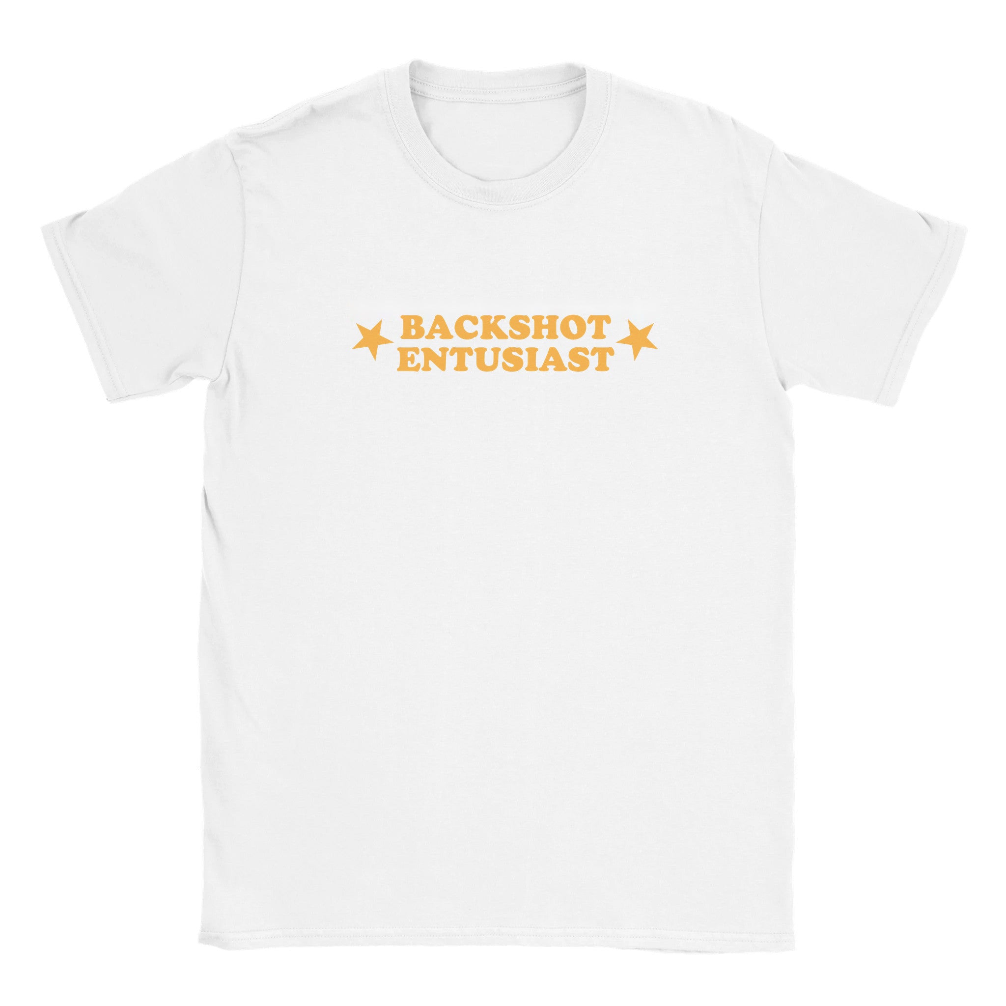 Backshot entusiast - Baby tee – White