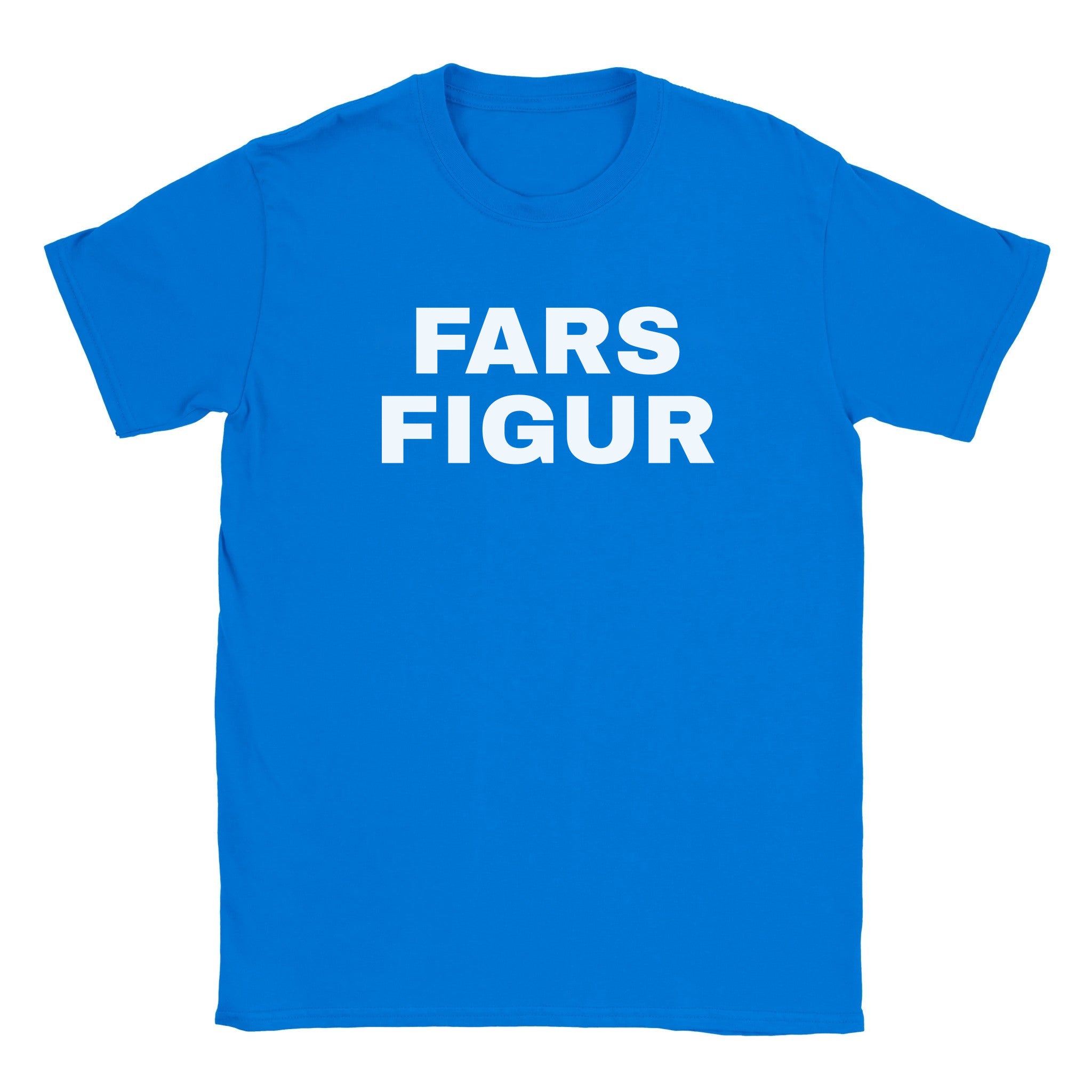 Fars figur - Baby tee – Royal