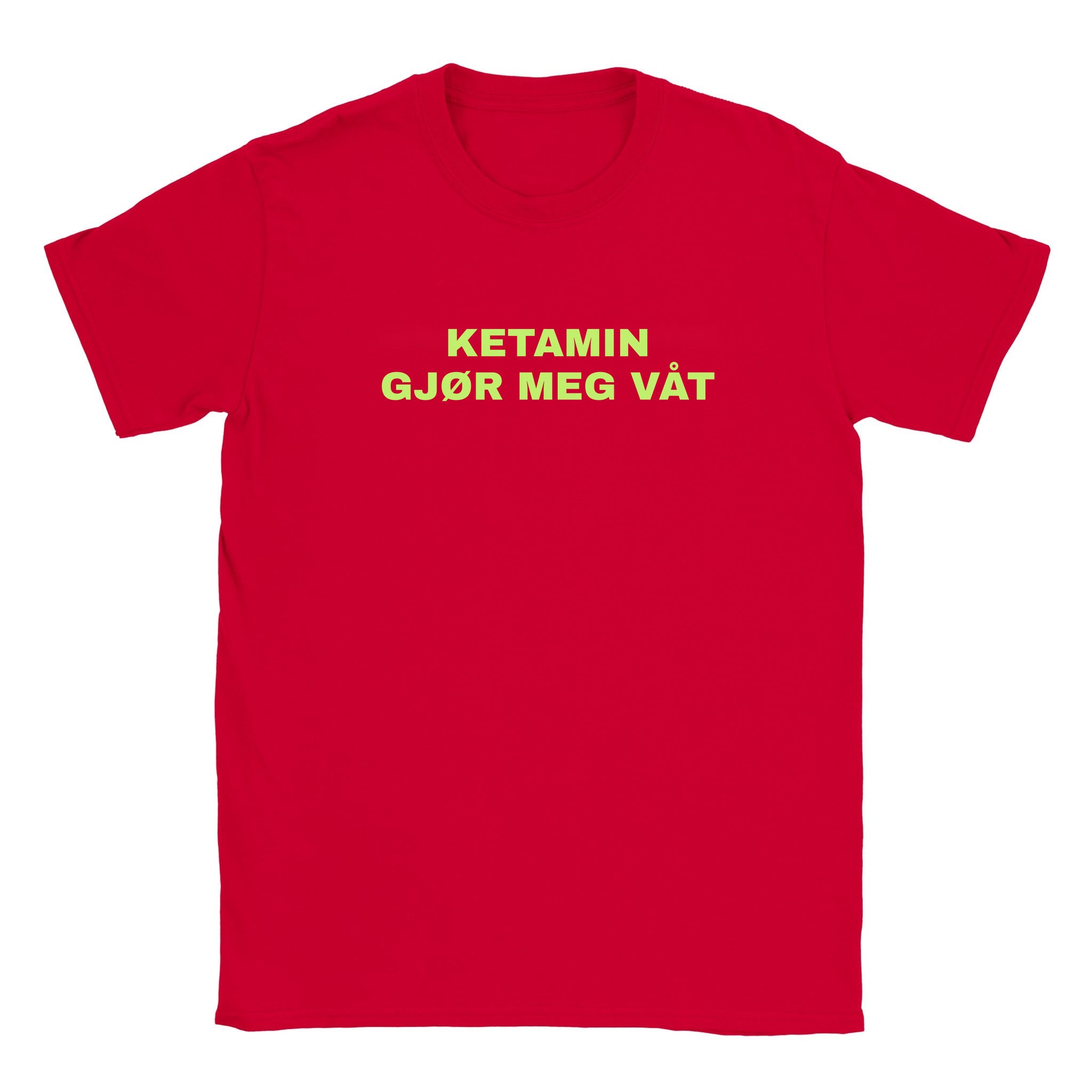 Ketamin gjør meg våt - Baby tee – Red