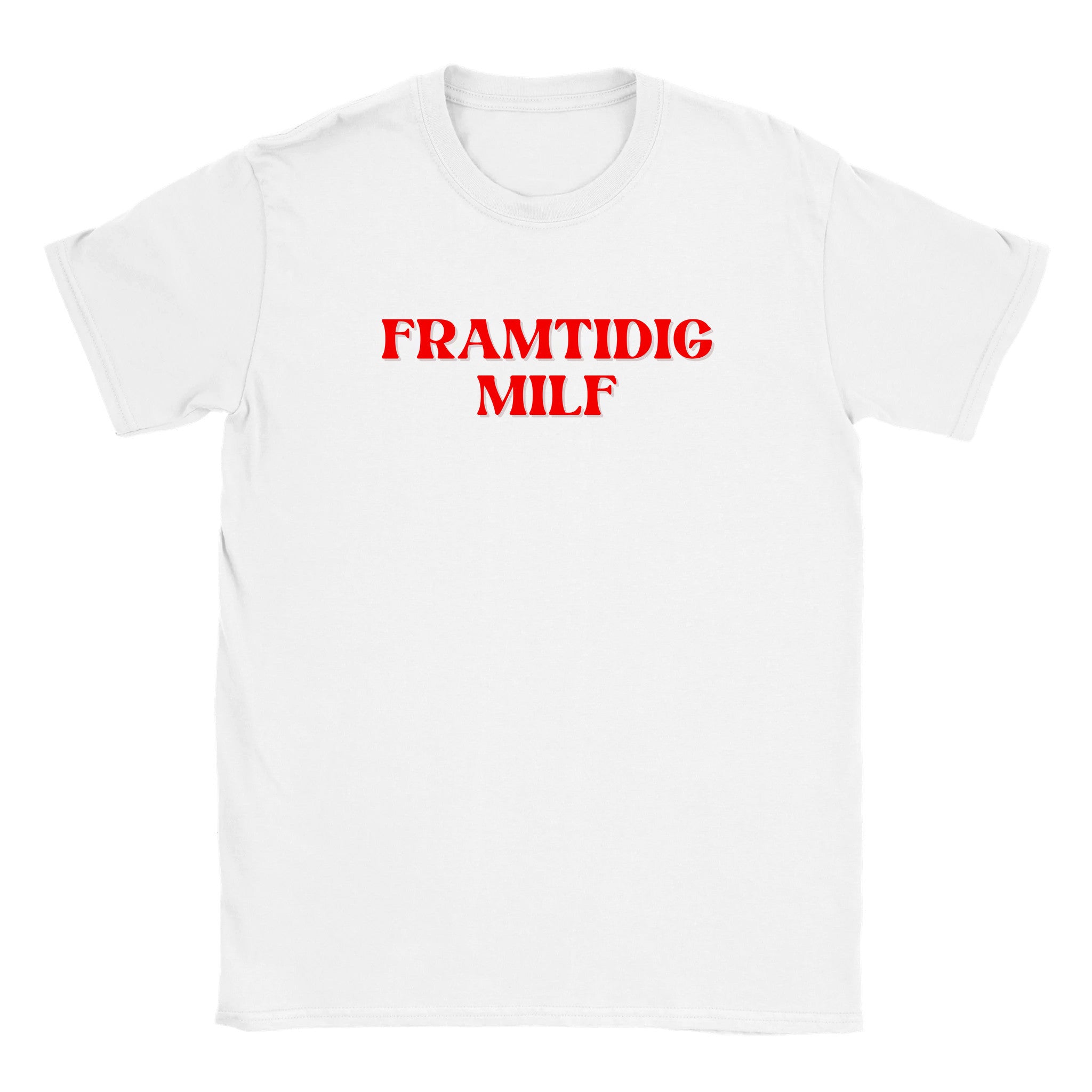 Framtidig MILF - Baby tee – White