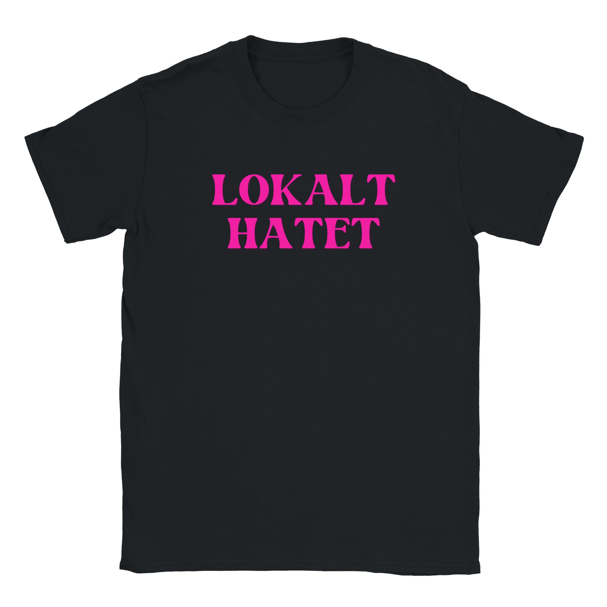 Lokalt hatet - Baby tee – Black