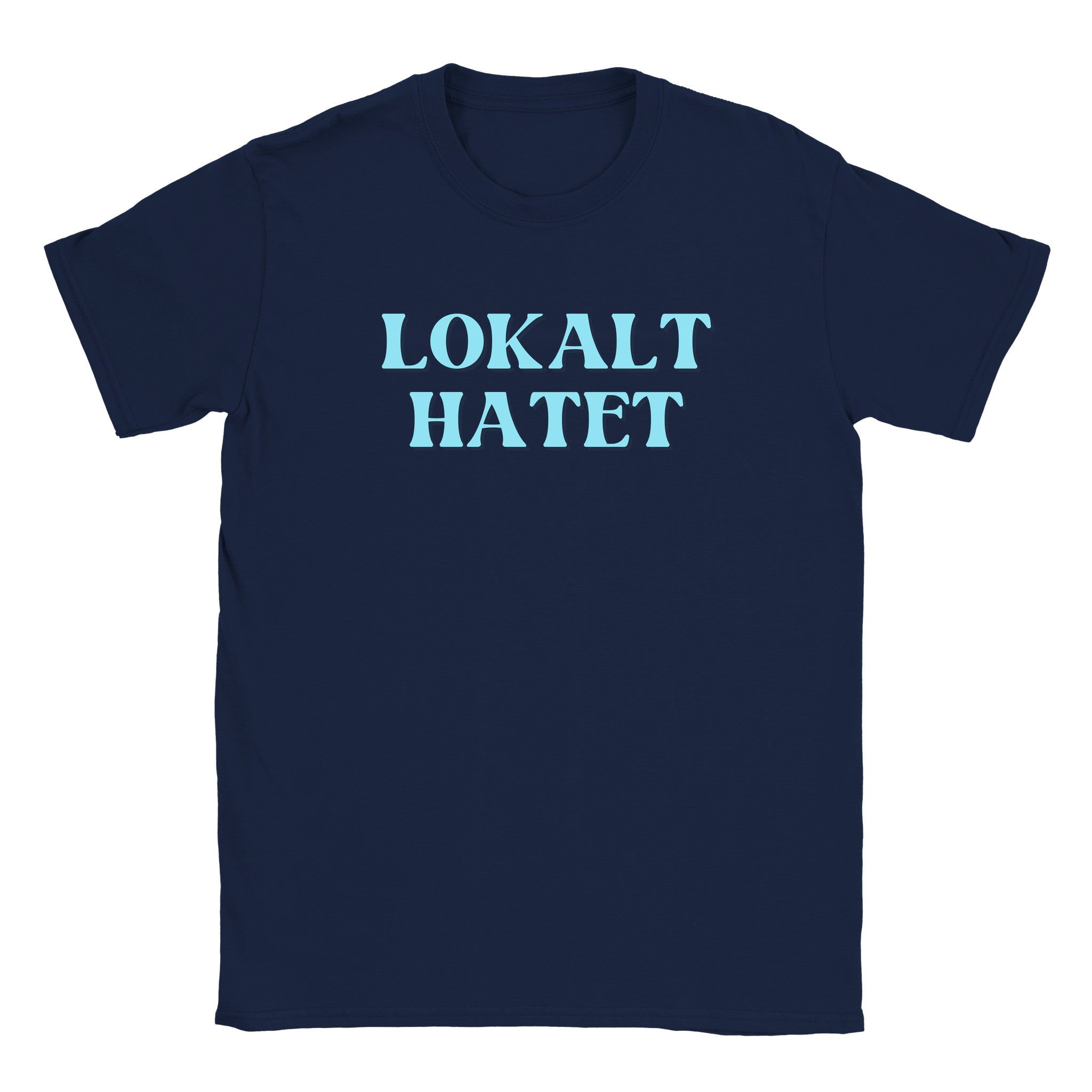 Lokalt hatet - Baby tee – Navy