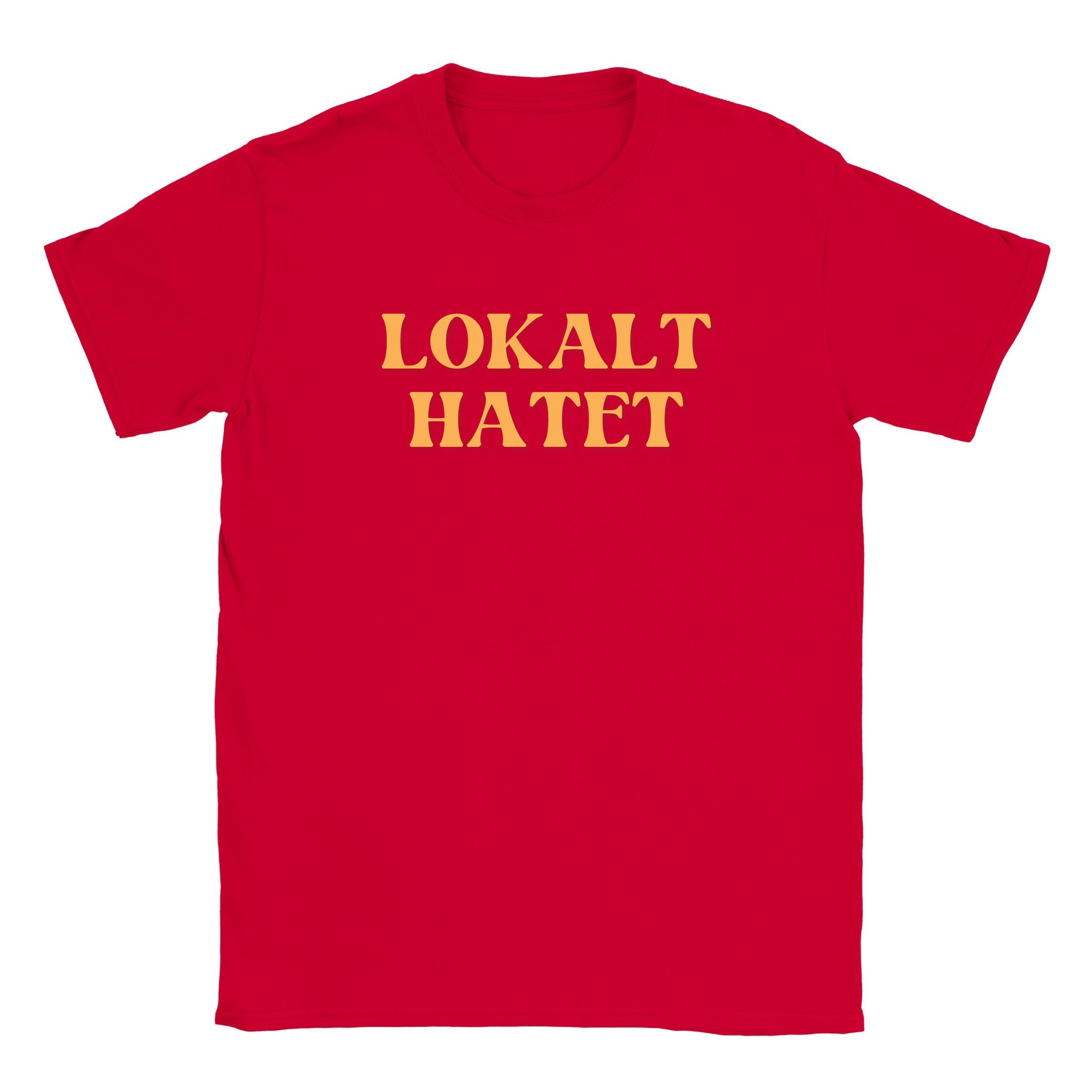 Lokalt hatet - Baby tee – Red