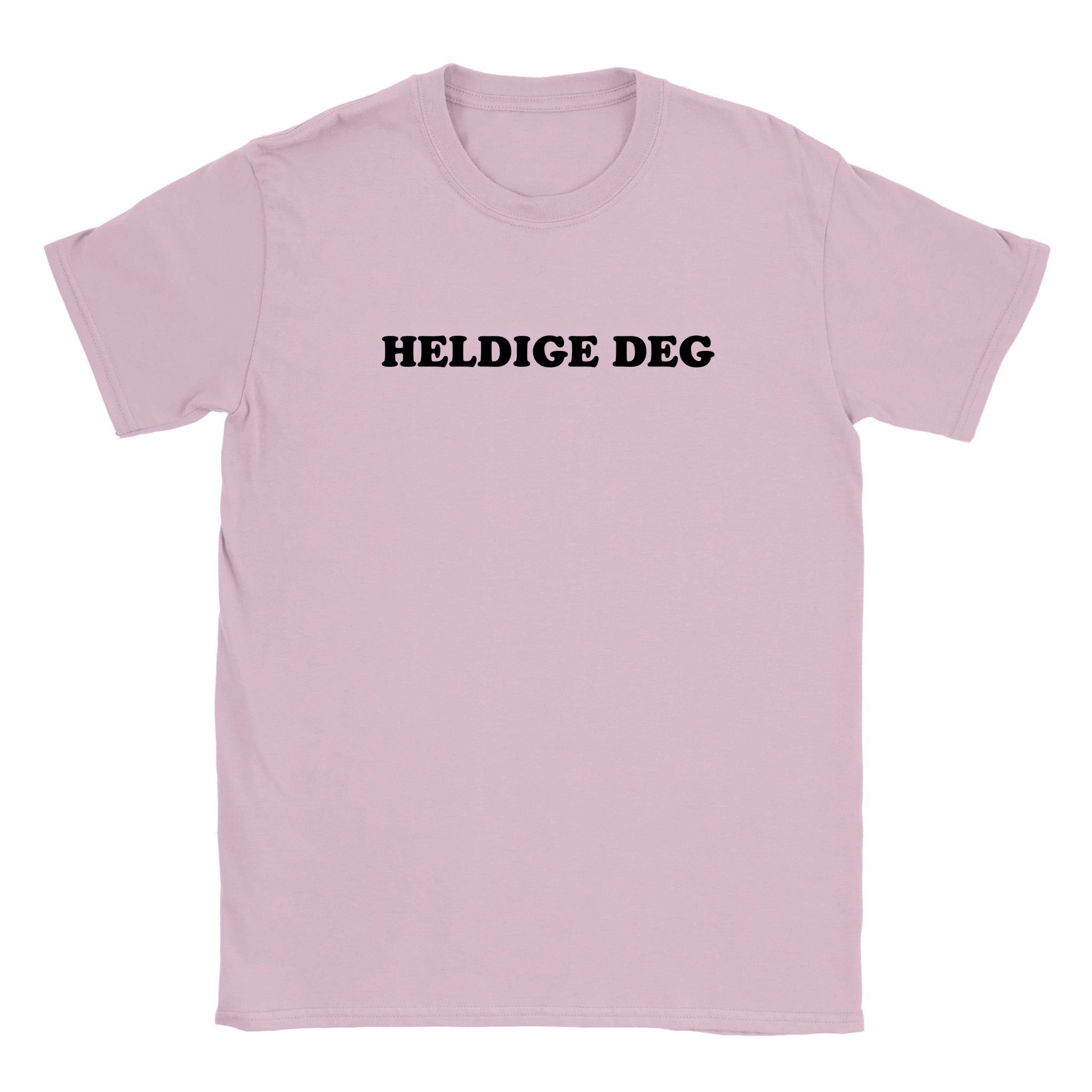 Heldige deg - Baby tee – Light Pink