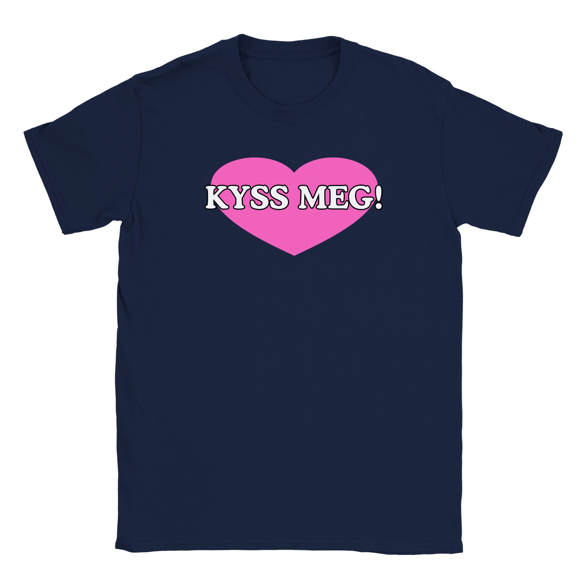 Kyss meg! - Baby tee – Navy