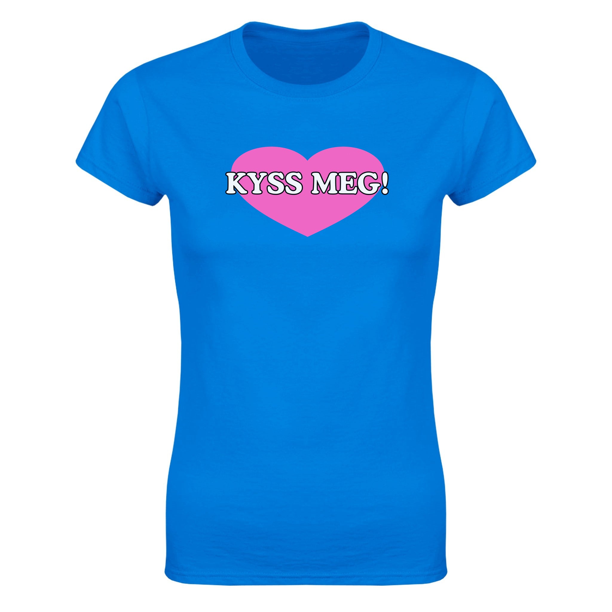 Kyss meg! - Dame t-skjorte – Royal