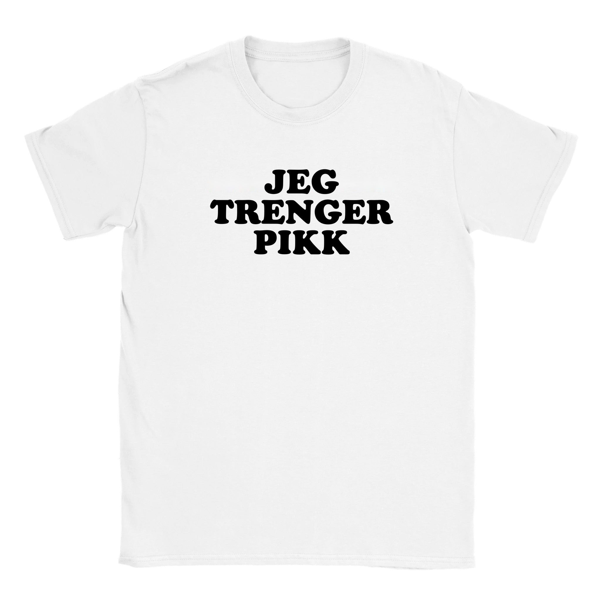 Jeg trenger pikk - Baby tee – White