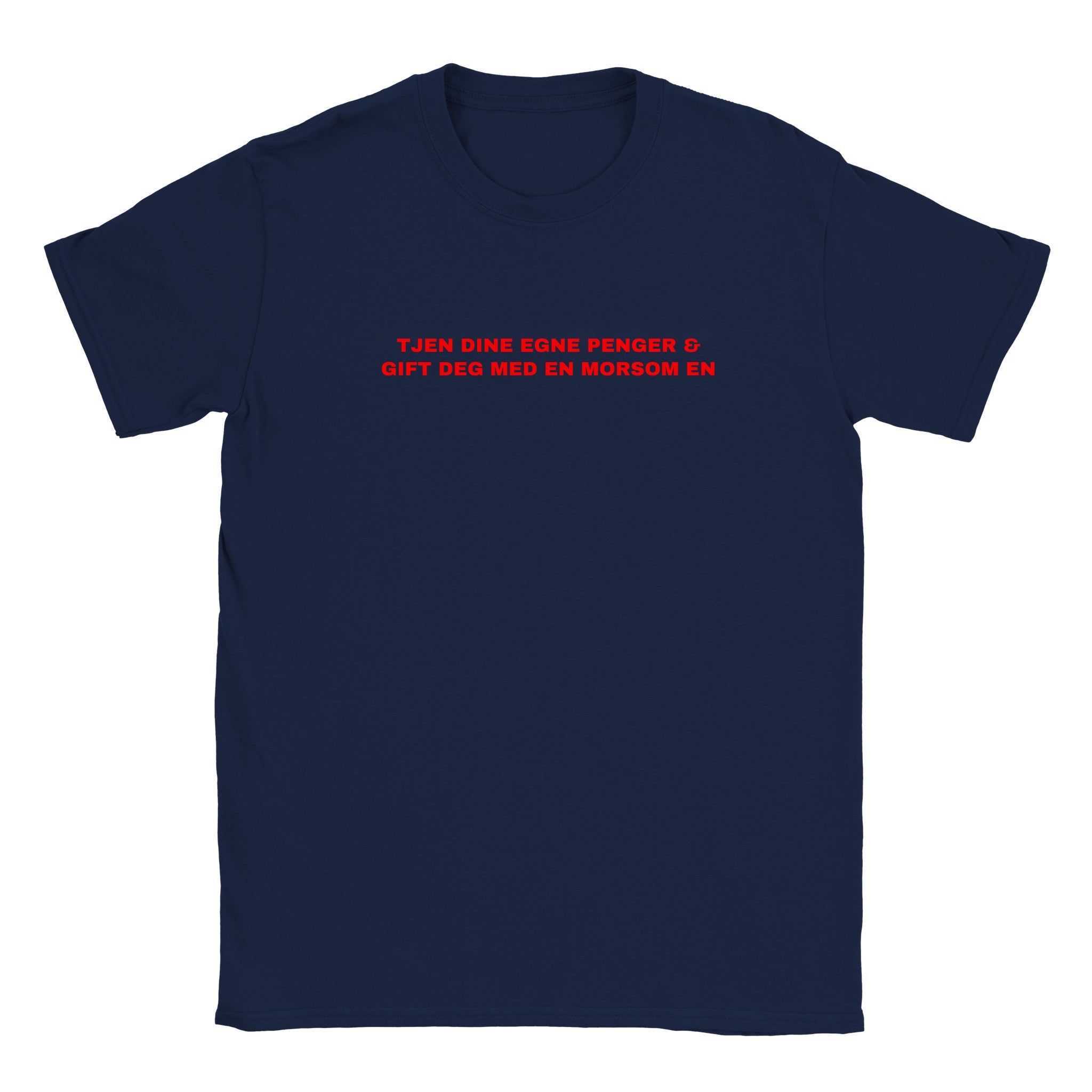 Tjen dine egne penger & gift deg med en morsom en - Baby tee – Navy