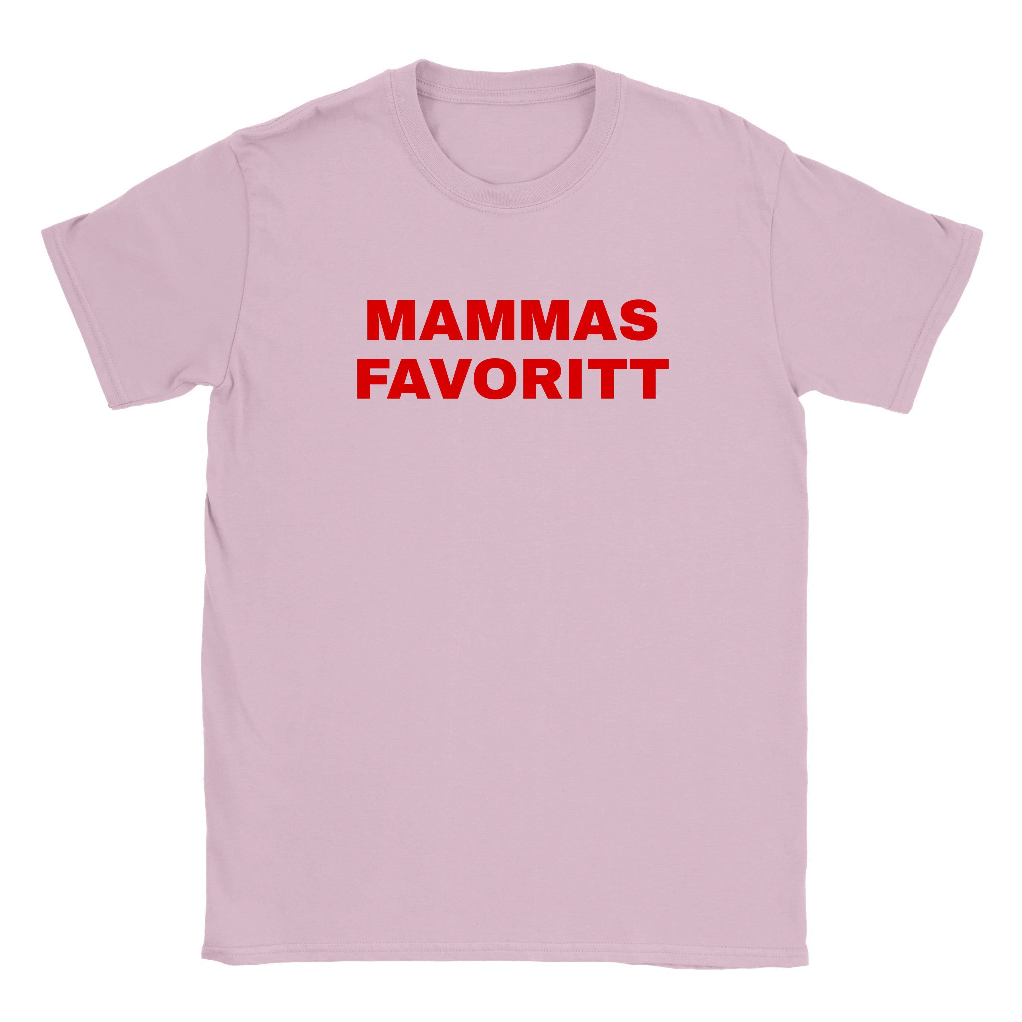 Mammas favoritt - Baby tee – Light Pink