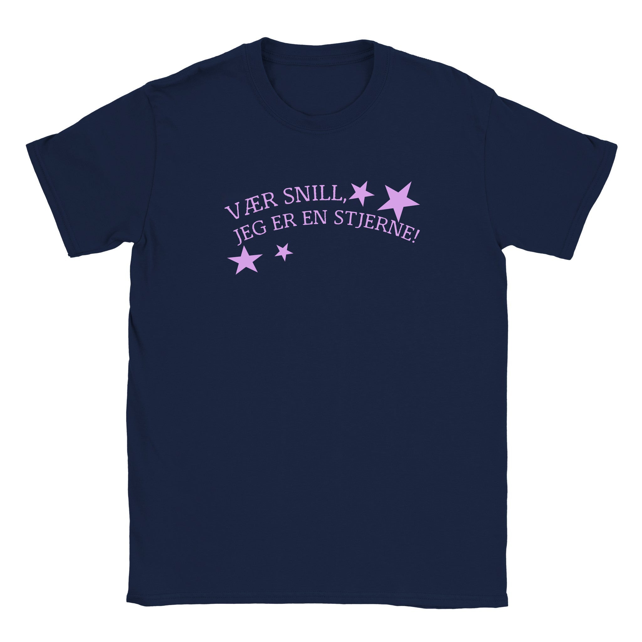 Please, i’m a star! - Baby tee – Navy