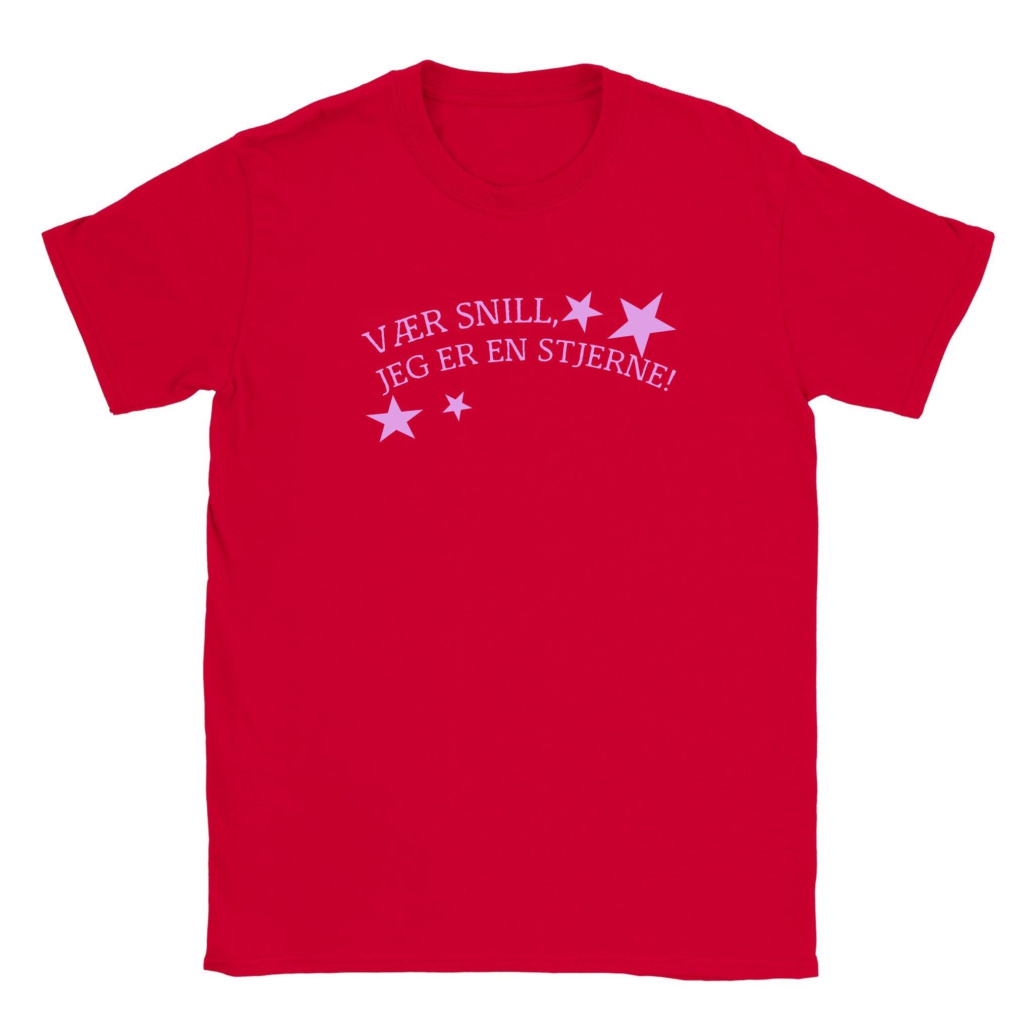 Please, i’m a star! - Baby tee – Red