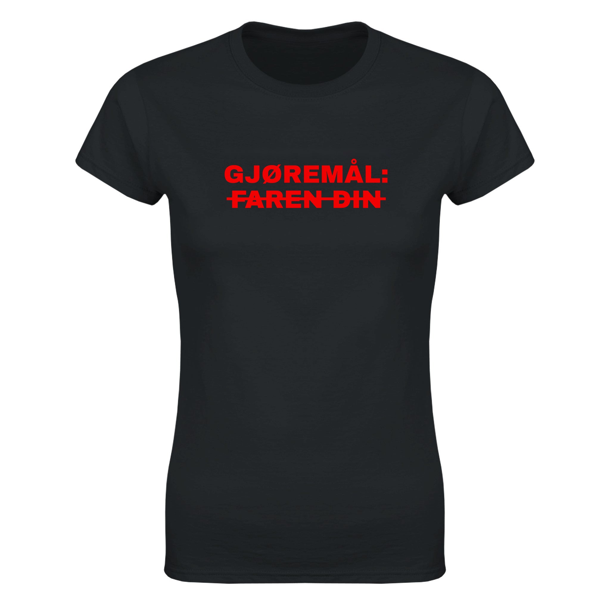 Gjøremål faren din - Dame t-skjorte – Black