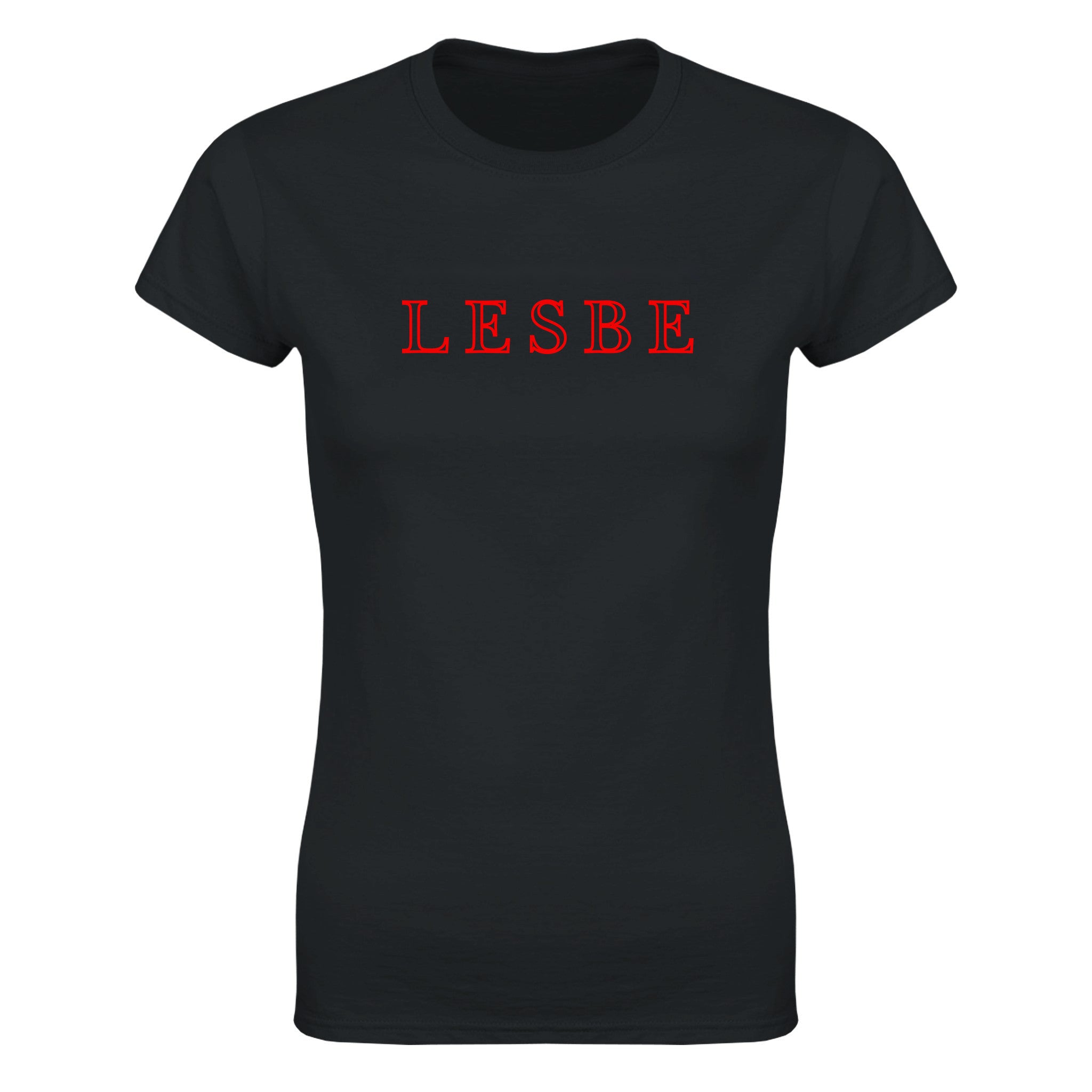 Lesbe - Dame t-skjorte – Black