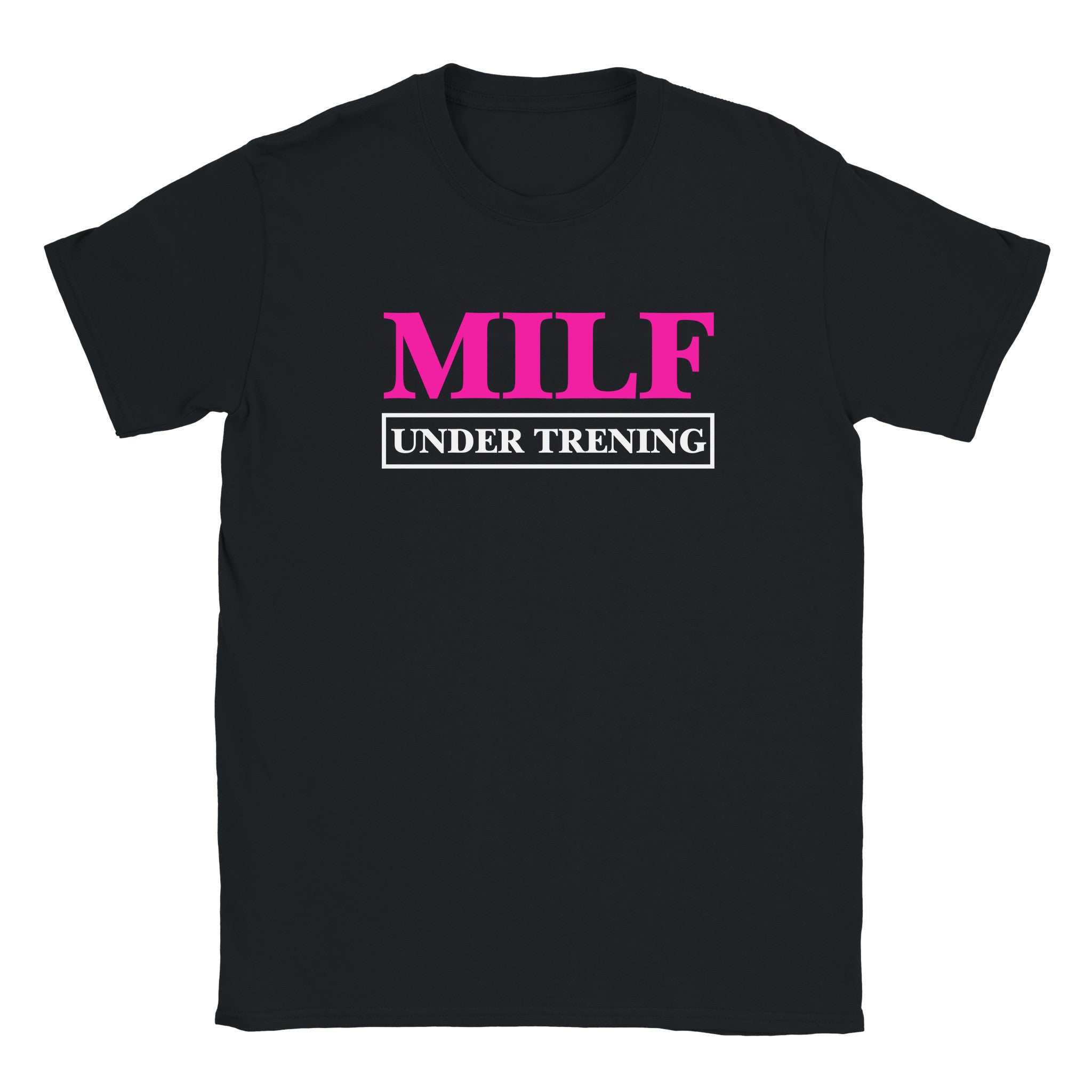 MILF under trening - Baby tee – Black
