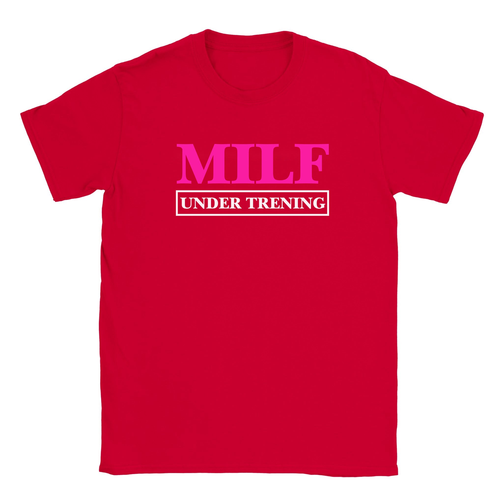 MILF under trening - Baby tee – Red