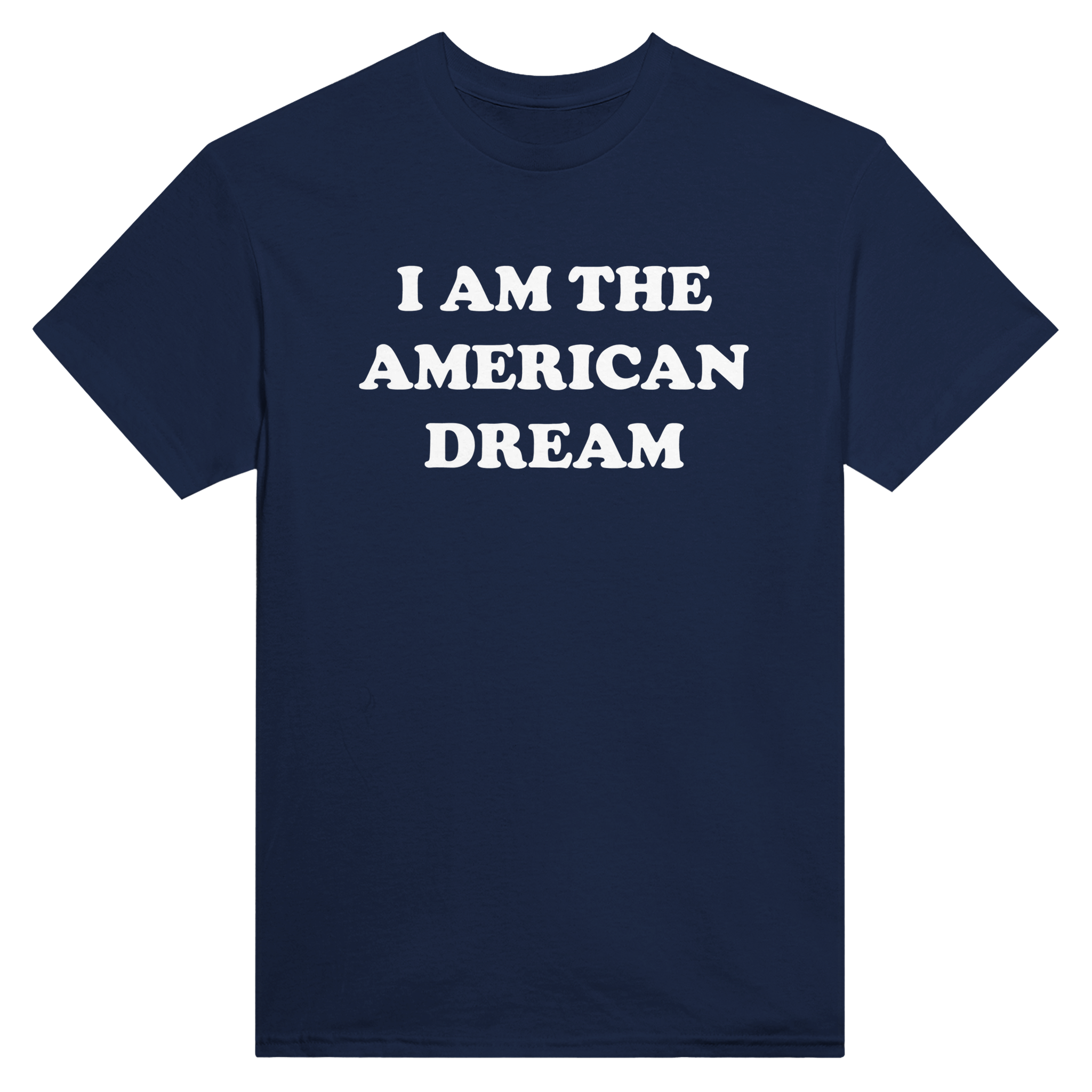 I am the american dream – morsom t-skjorte fra Køddeklær