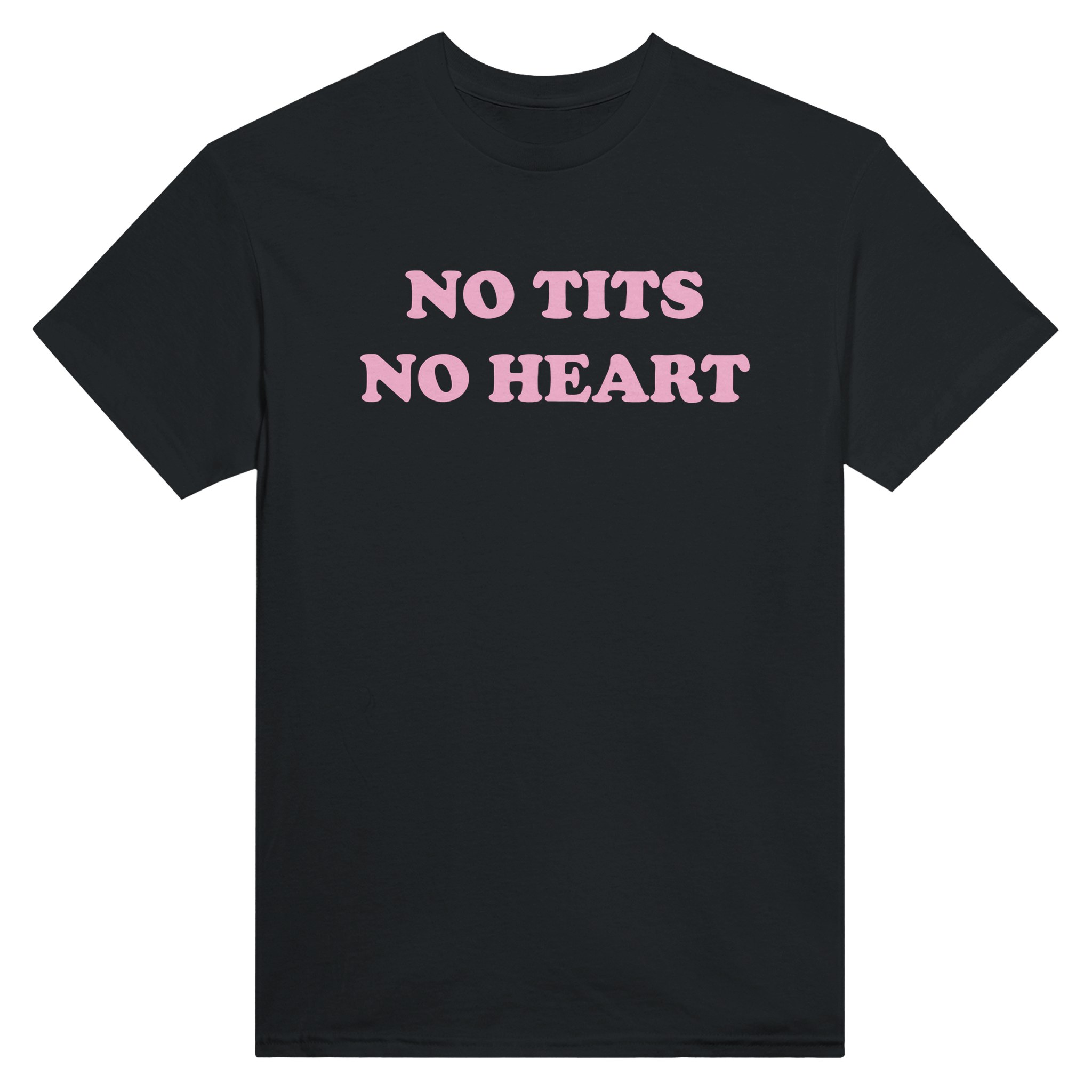 No tits no heart – morsom t-skjorte fra Køddeklær