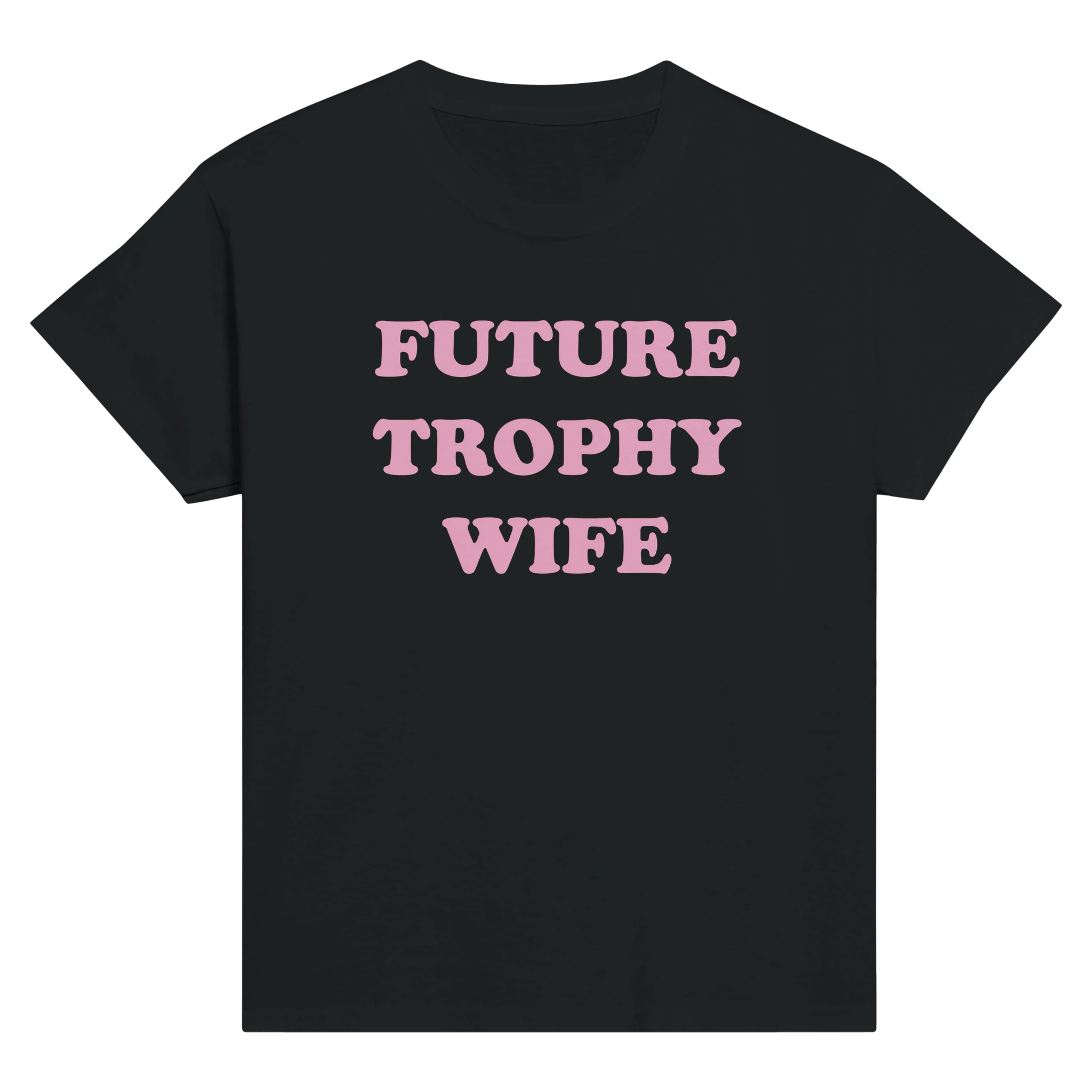 Future trophy wife – morsom baby tee fra Køddeklær
