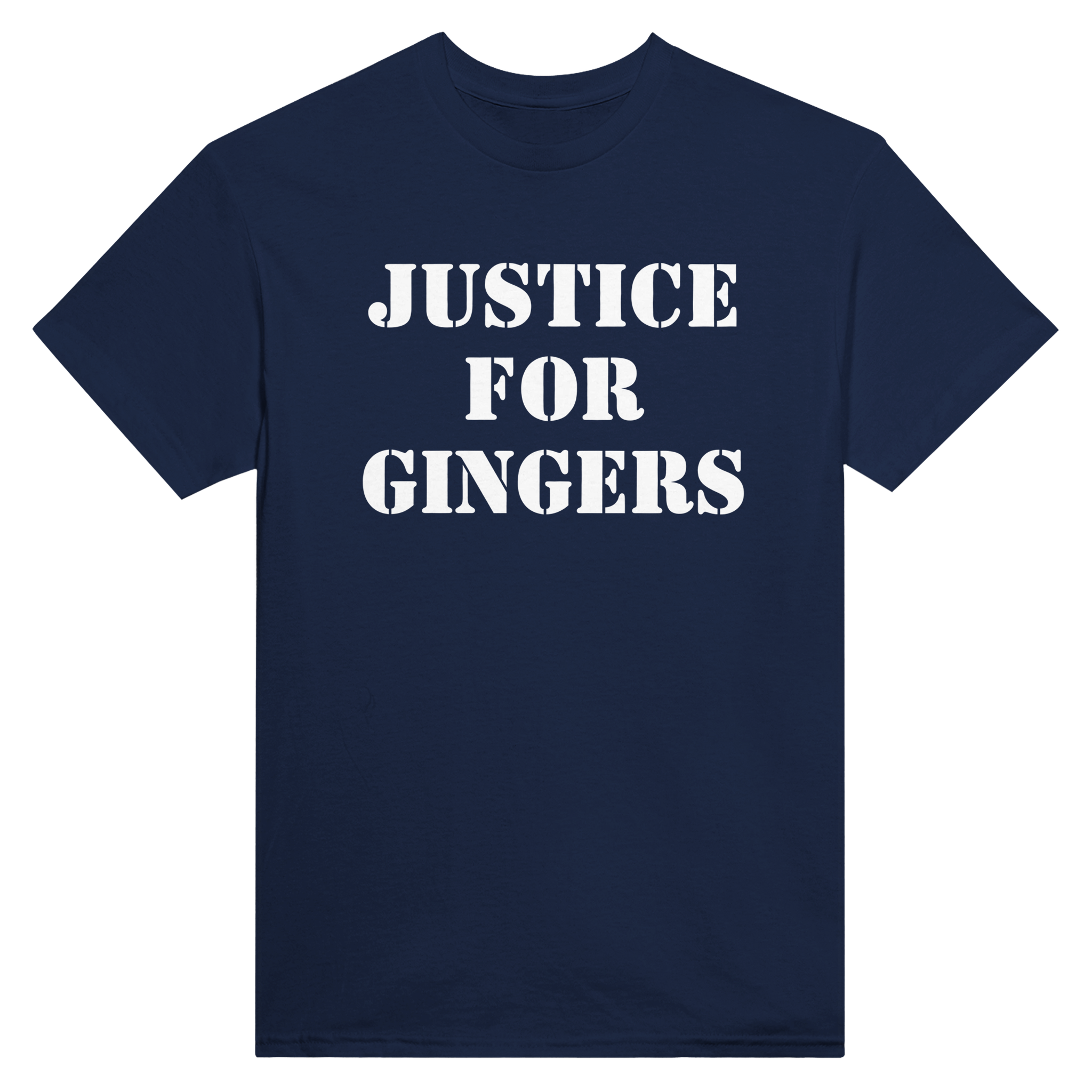 Justice for gingers – morsom t-skjorte fra Køddeklær