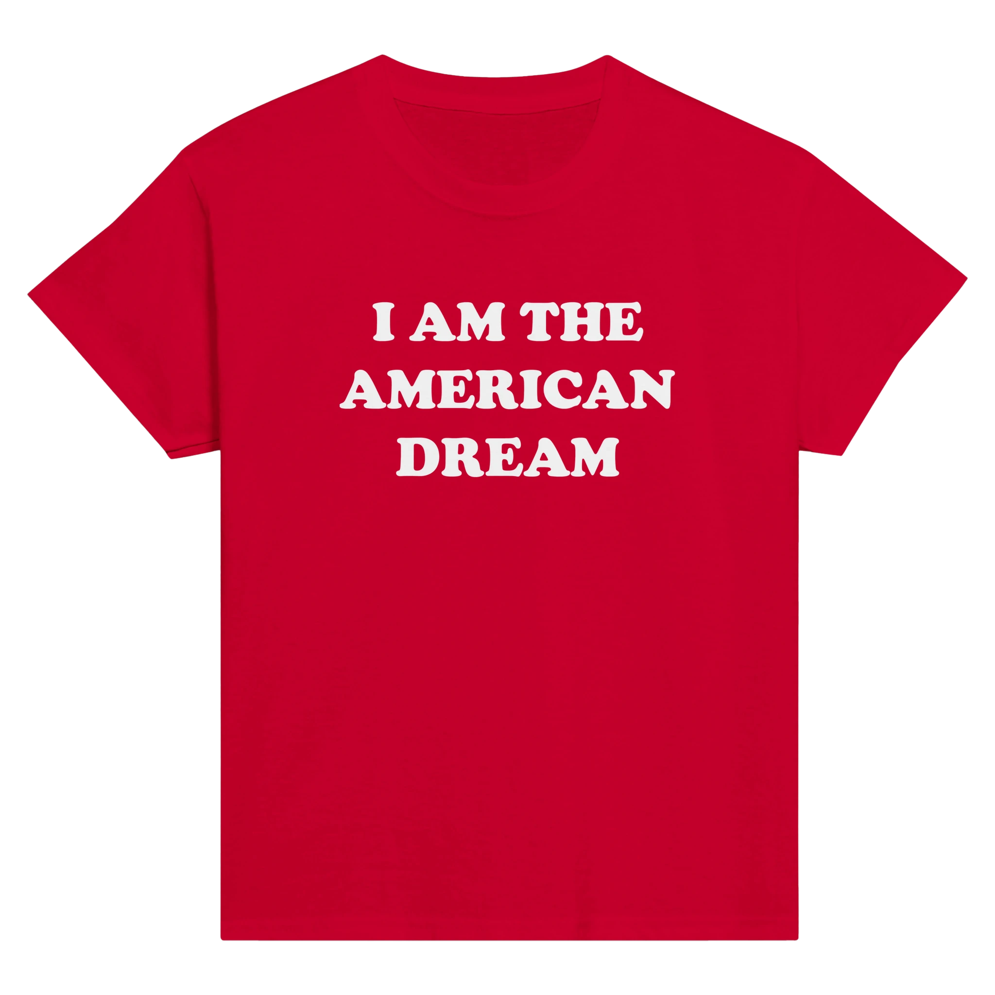 I am the american dream – morsom baby tee fra Køddeklær