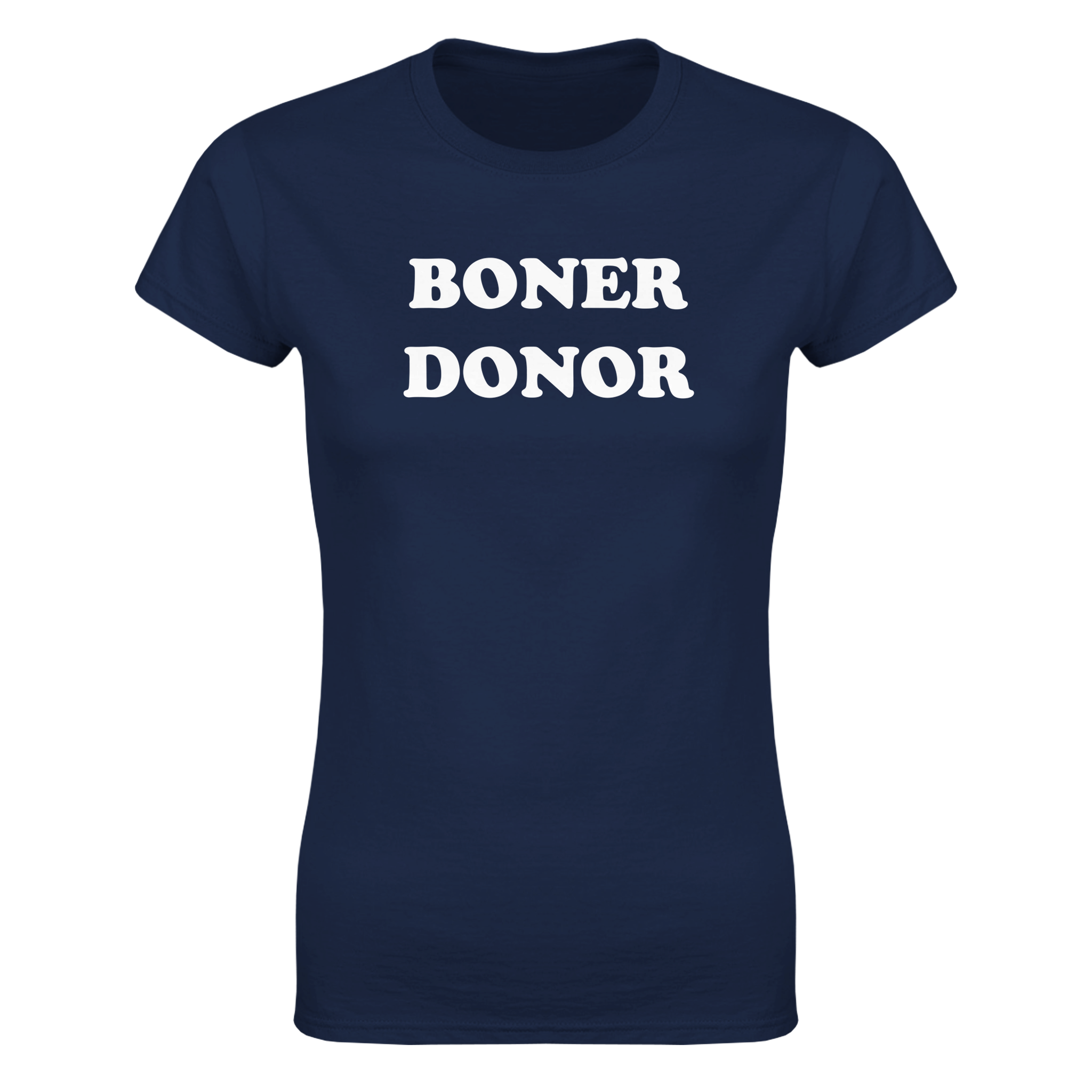 Boner donor – morsom dame-t-skjorte fra Køddeklær