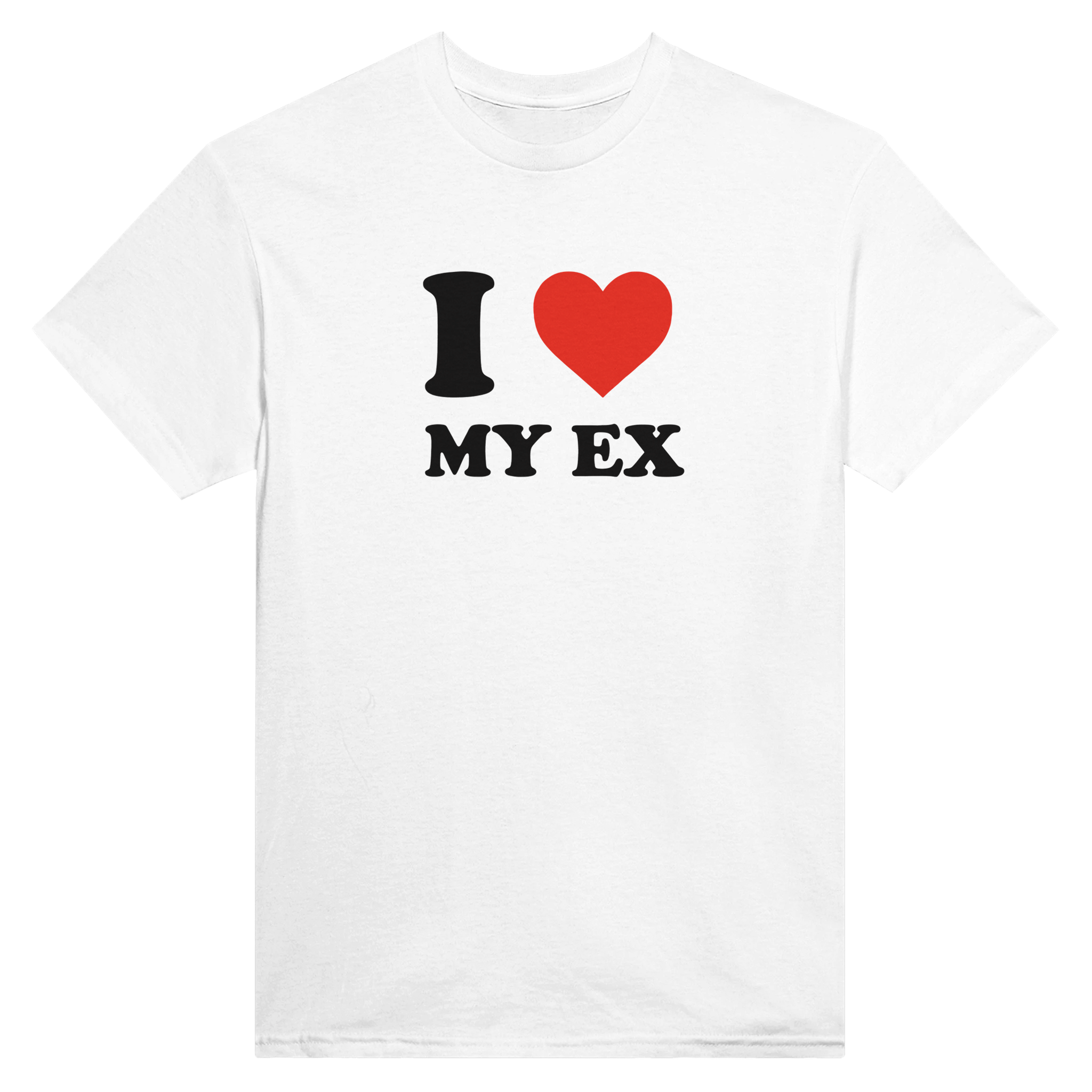 I love my ex – morsom t-skjorte fra Køddeklær