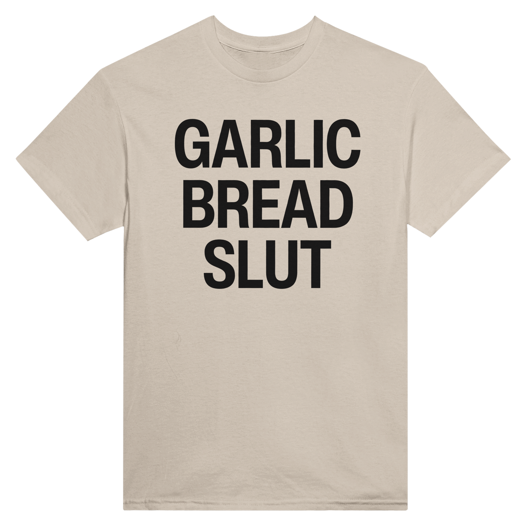 Garlic bread slut – morsom t-skjorte fra Køddeklær