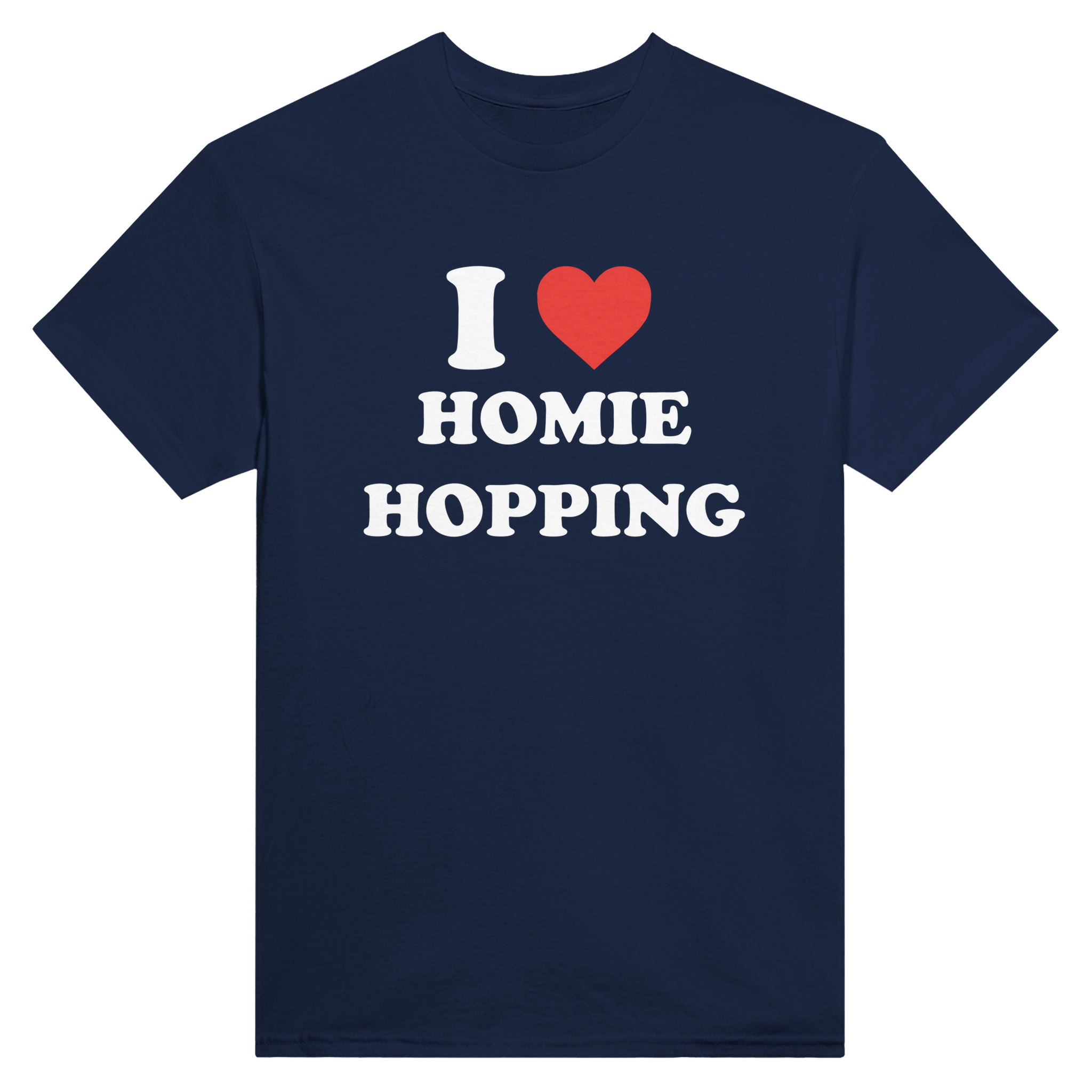 I love homie hopping – morsom t-skjorte fra Køddeklær