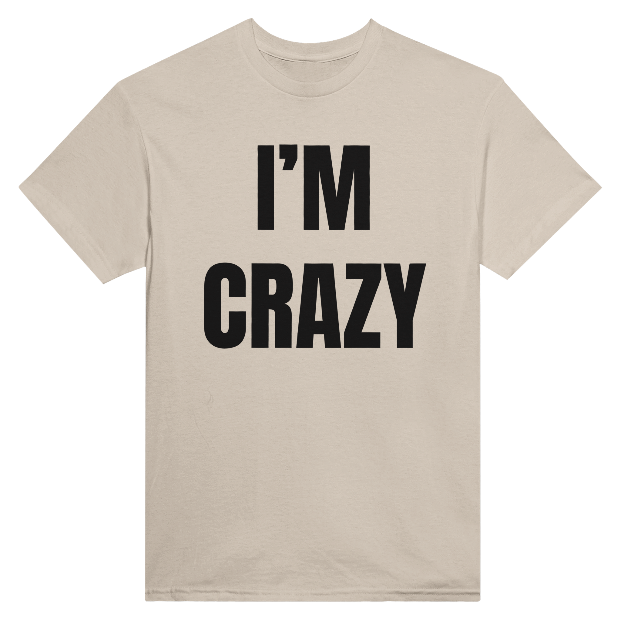I'm crazy – morsom t-skjorte fra Køddeklær