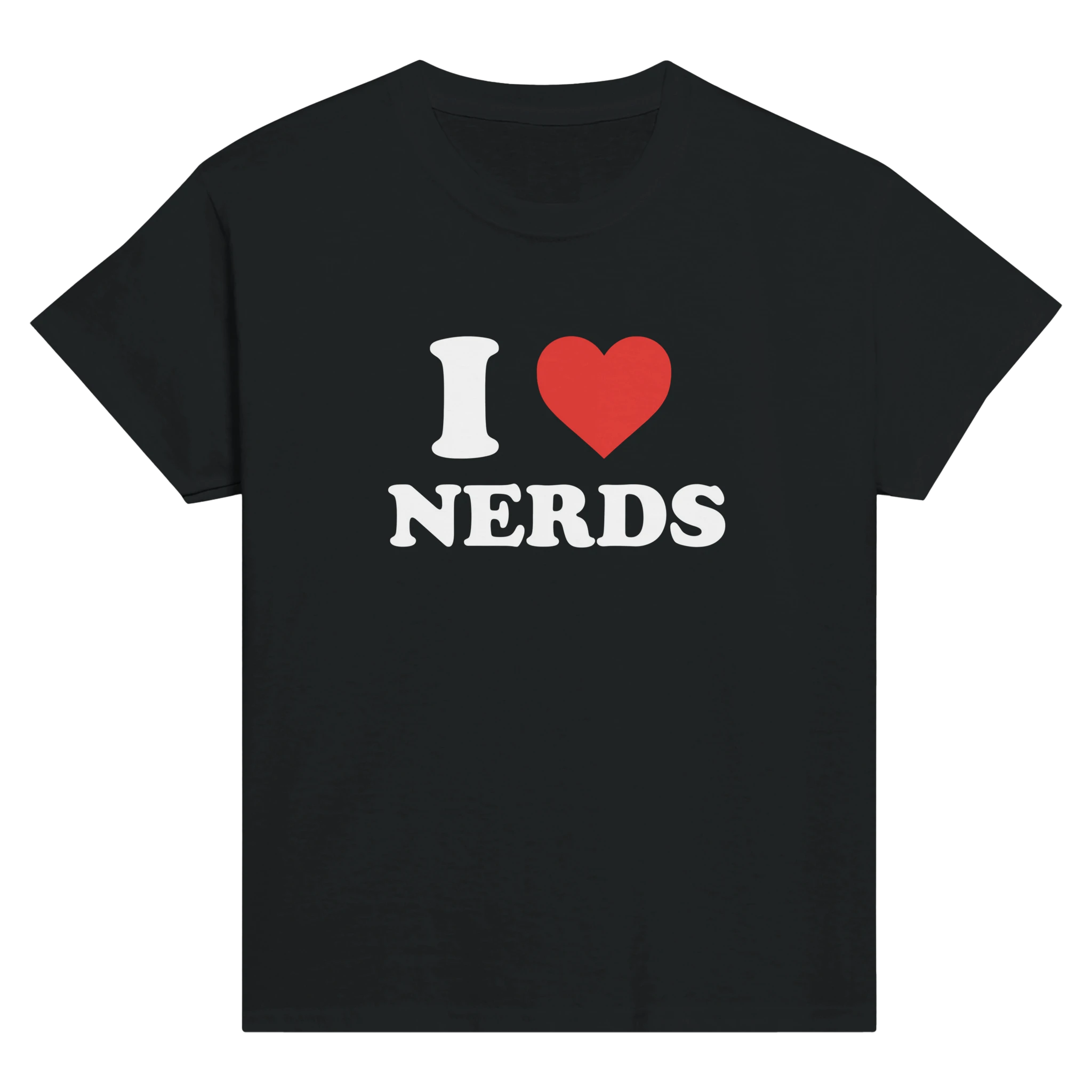 I love nerds – morsom baby tee fra Køddeklær