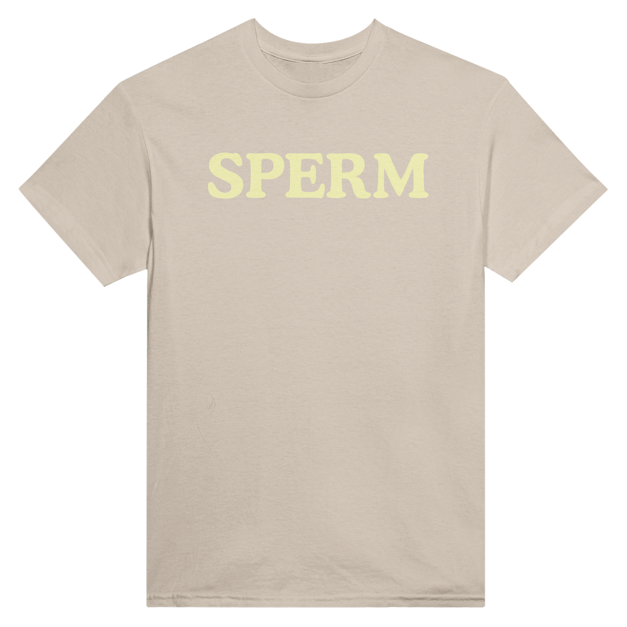 Sperm – morsom t-skjorte fra Køddeklær