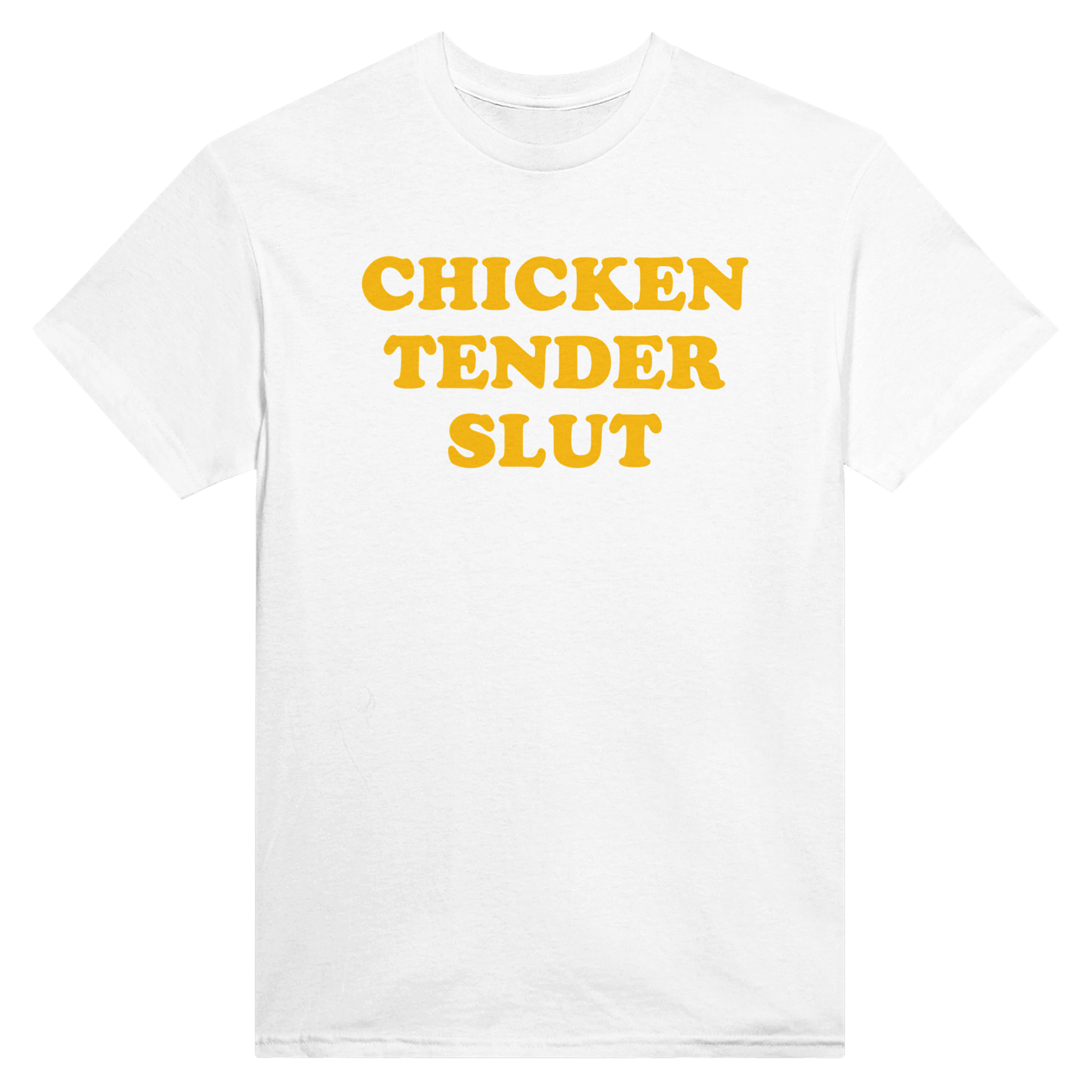 Chicken tender slut – morsom t-skjorte fra Køddeklær