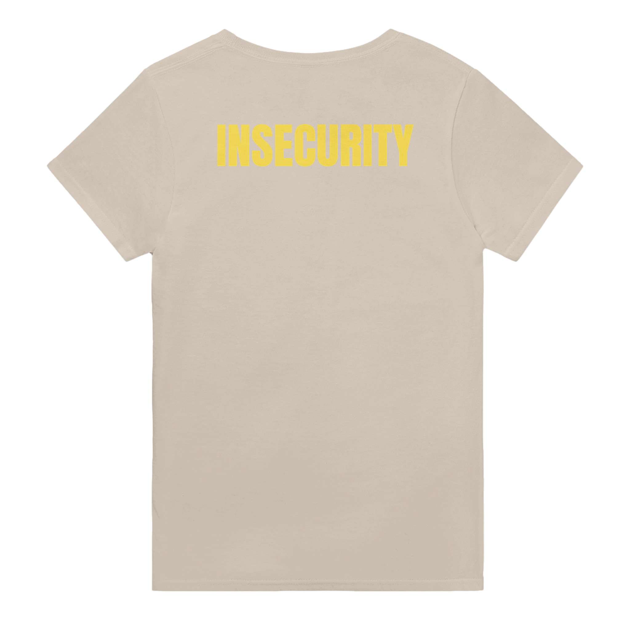 Insecurity – morsom t-skjorte fra Køddeklær